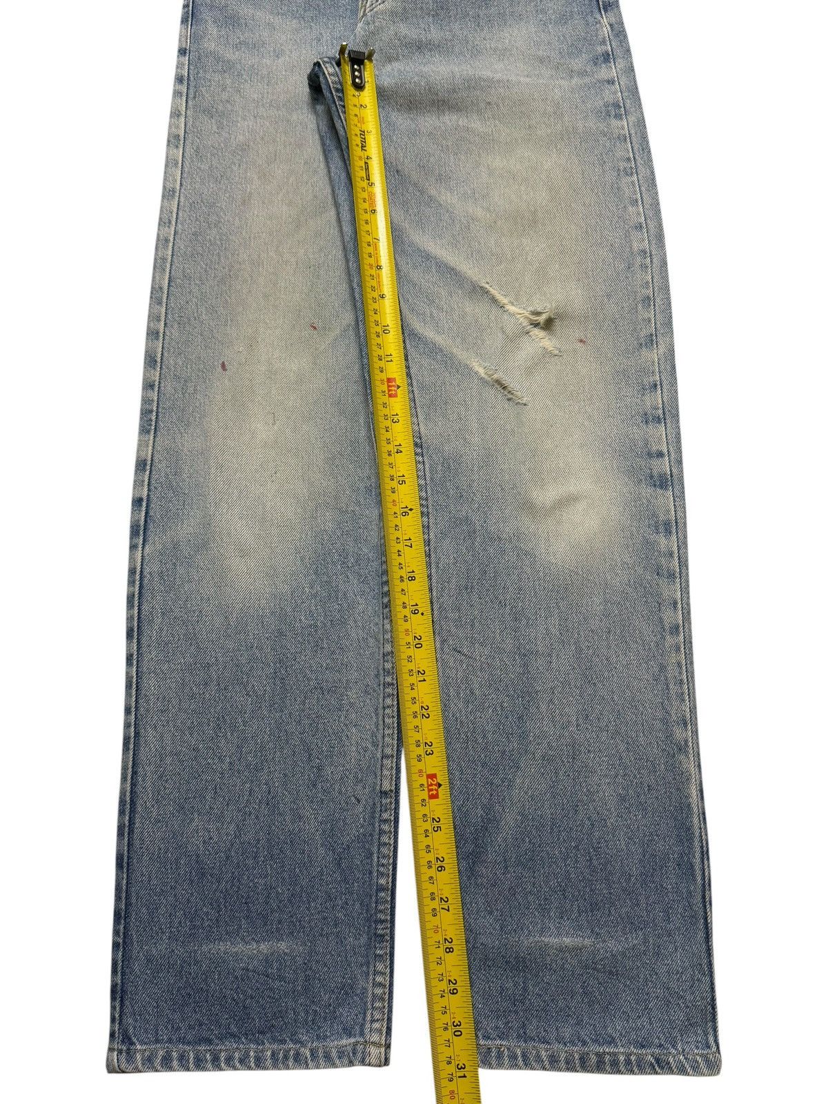 Levi's Vintage 90s Levis 510 Blue Faded Mud Wash Distressed Jeans Size US 28 / EU 44 - 10 Thumbnail