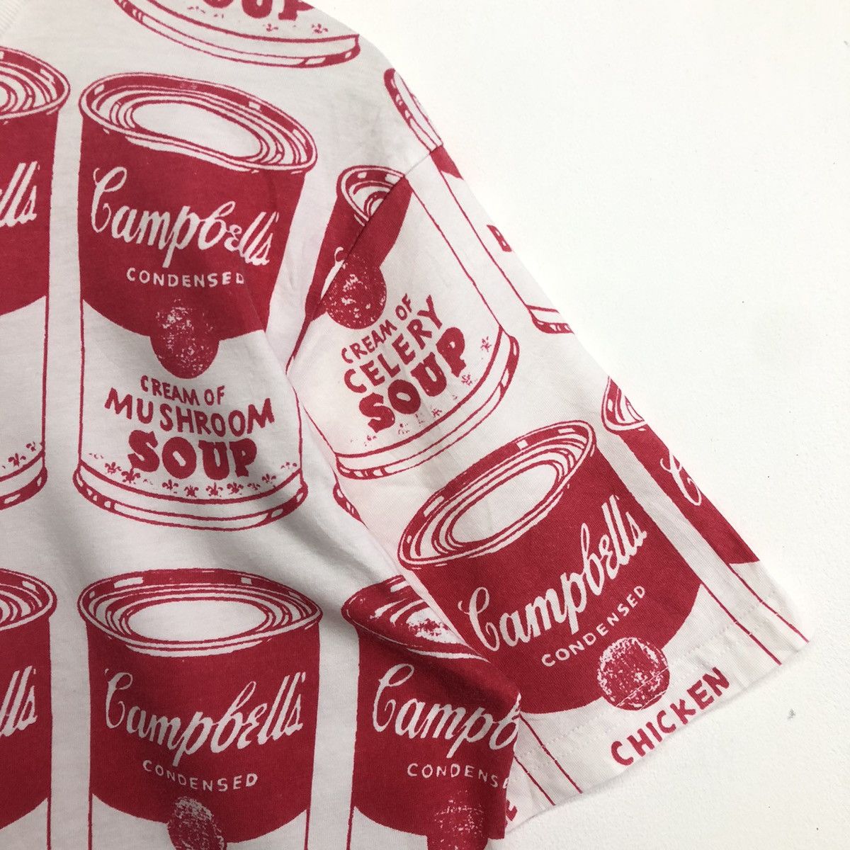 Andy Warhol × Uniqlo Uniqlo X Andy Warhol Art Campbells Soup Fullprint Tshirt Size US M / EU 48-50 / 2 - 4 Thumbnail