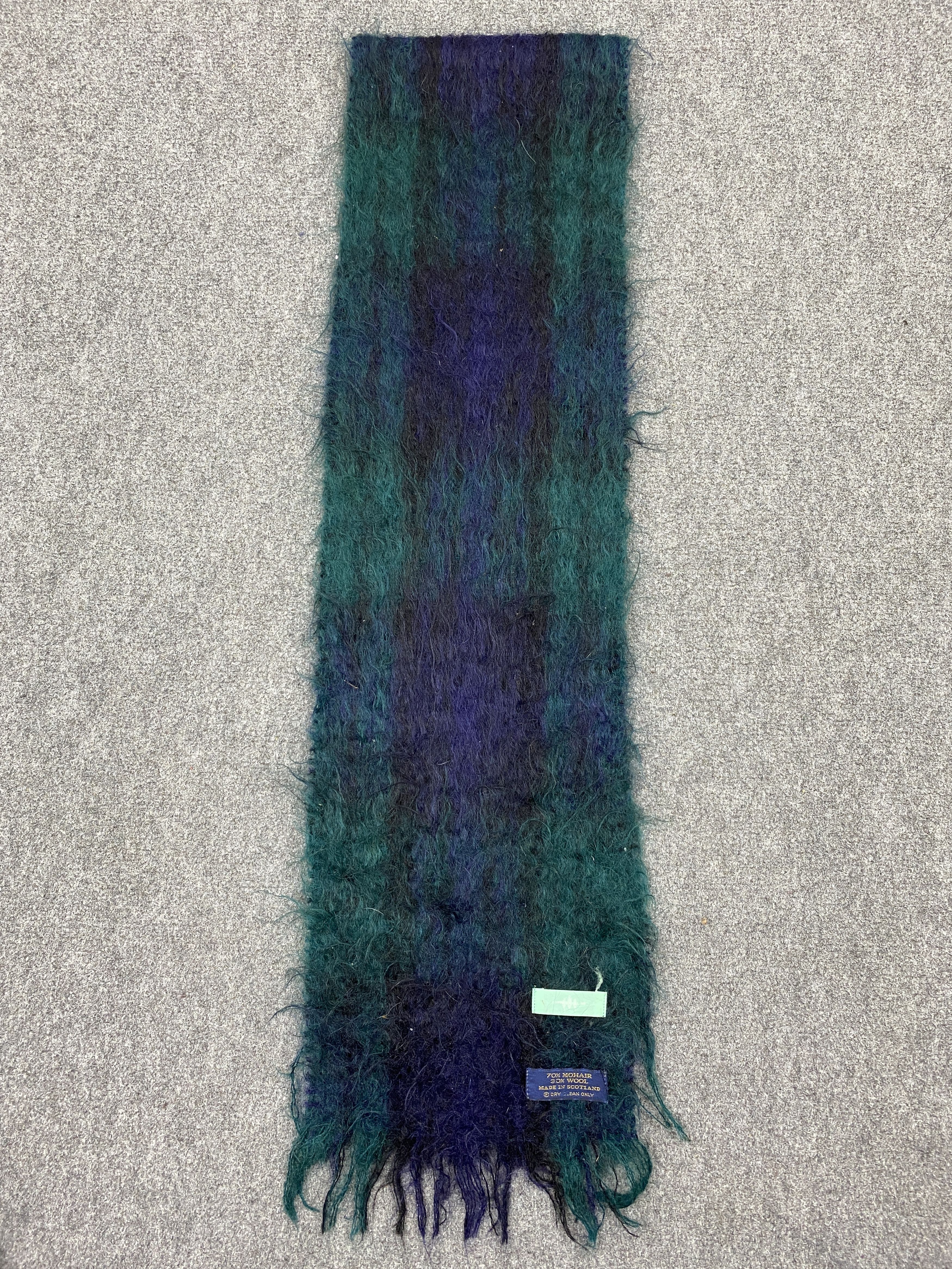 Other Tartan Mohair Scarf Muffler Neckwear SC0107 Size ONE SIZE - 4 Thumbnail
