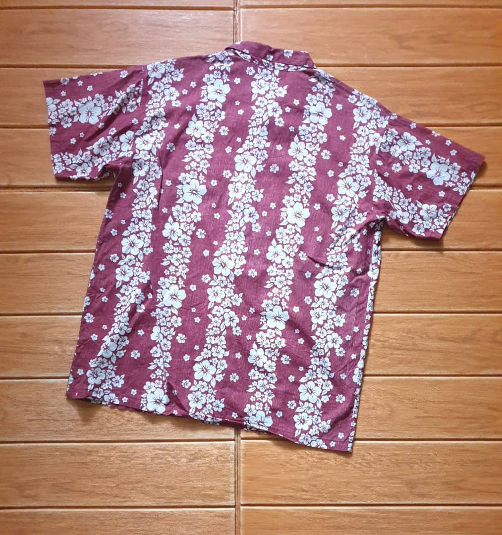 Japanese Brand Luciano Valentino Italy flower Hawaiian shirt Size US M / EU 48-50 / 2 - 7 Thumbnail