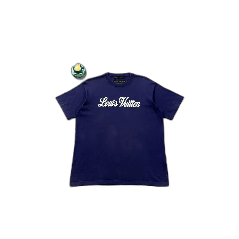 Louis Vuitton Louis Vuitton Blue Short Sleeve T-Shirt Size US M / EU 48-50 / 2 - 1 Thumbnail