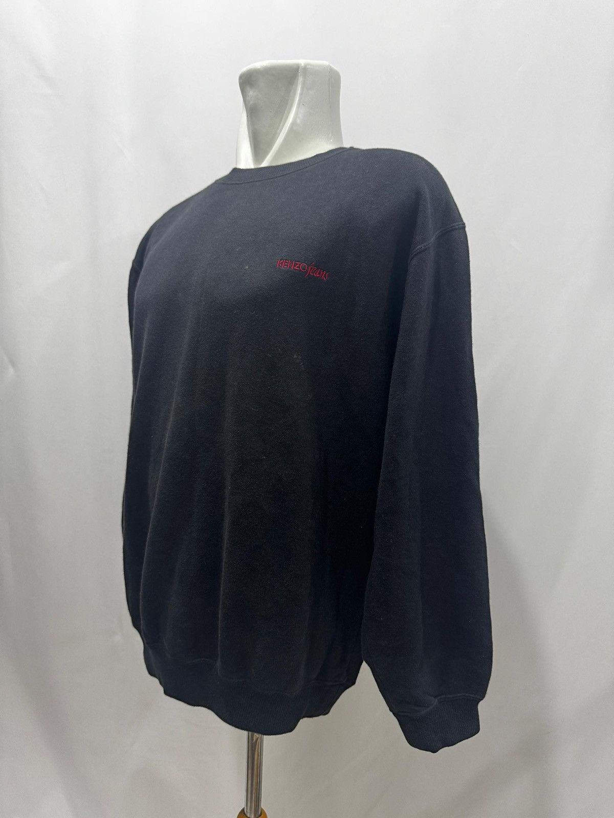 Kenzo × Vintage Vintage 90s Kenzo Sweatshirt Big Logo Kenzo Sweater Size US L / EU 52-54 / 3 - 4 Thumbnail