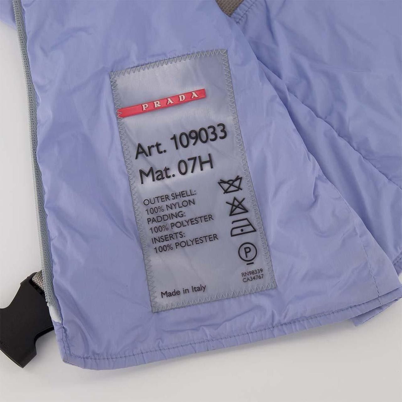 Prada BELTED NYLON VEST Size L / US 10 / IT 46 - 7 Thumbnail