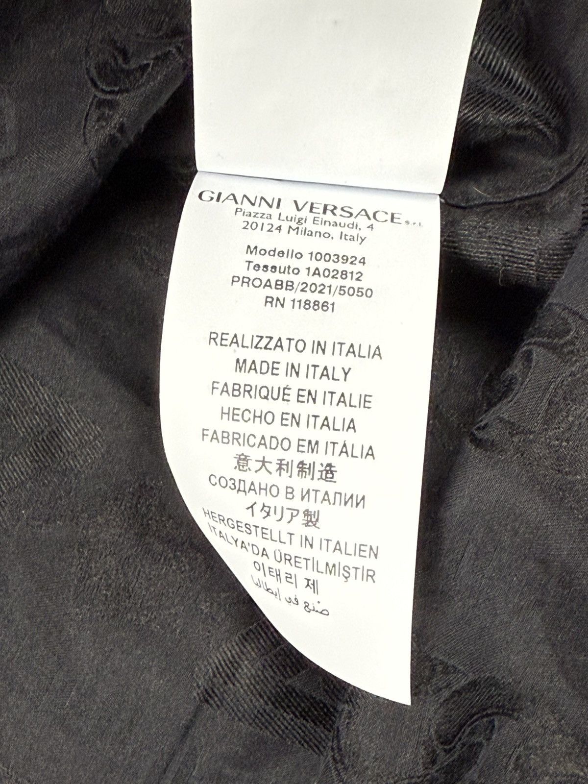 Versace Silk Baroque Print Shirt Size US L / EU 52-54 / 3 - 7 Thumbnail