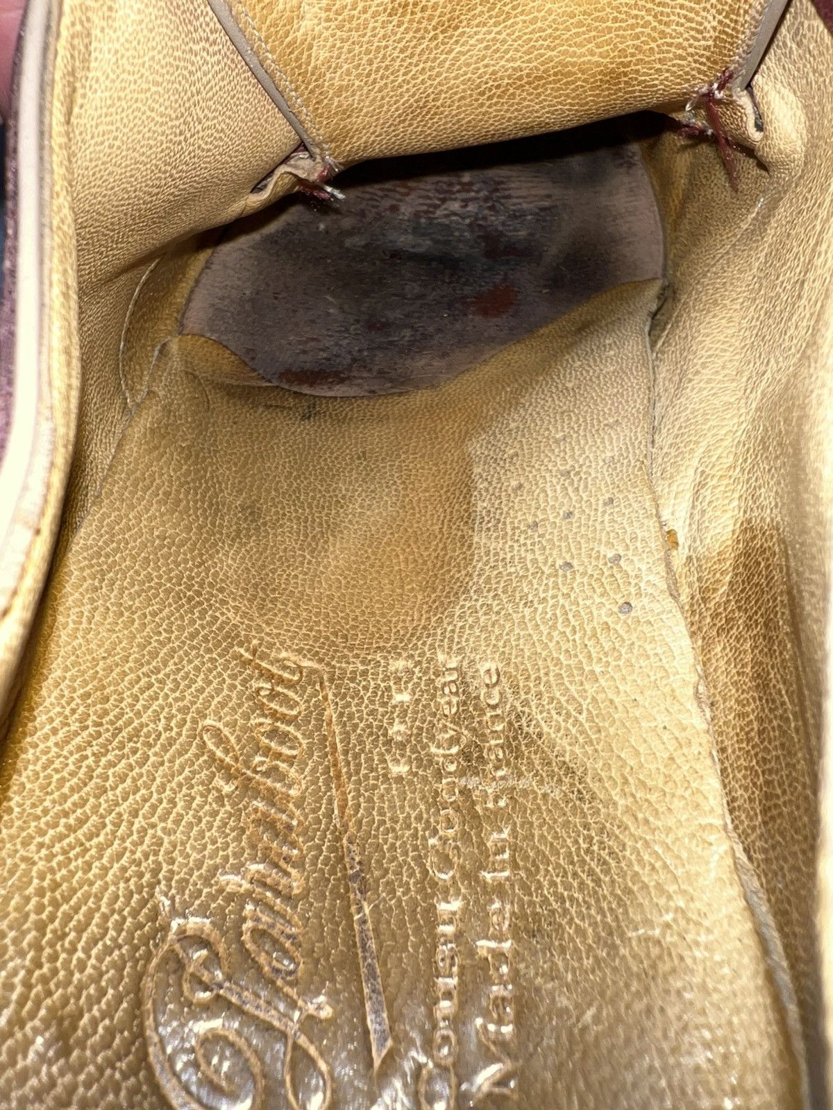Paraboot 💥💥Paraboot mirage Brown Leather Shoes Size US 8 / EU 41 - 10 Thumbnail