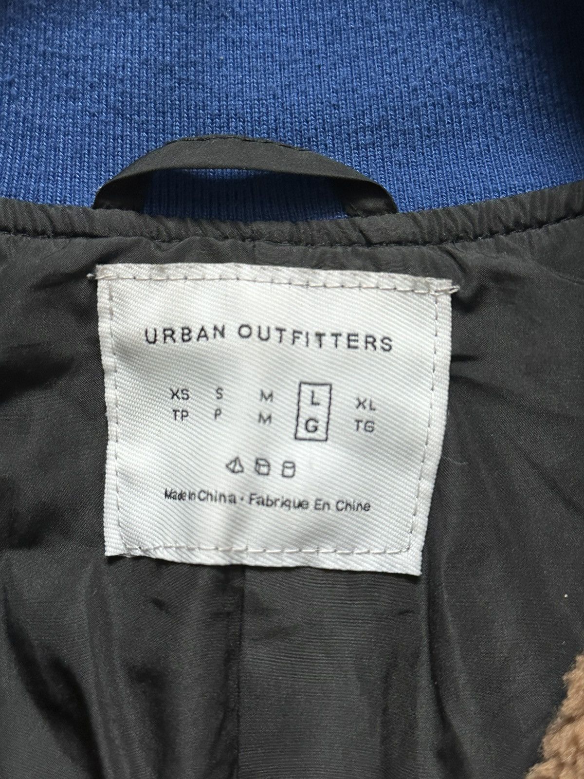 Urban Outfitters Urban Outfitters Sherpa Varsity Jacket Size US L / EU 52-54 / 3 - 3 Thumbnail