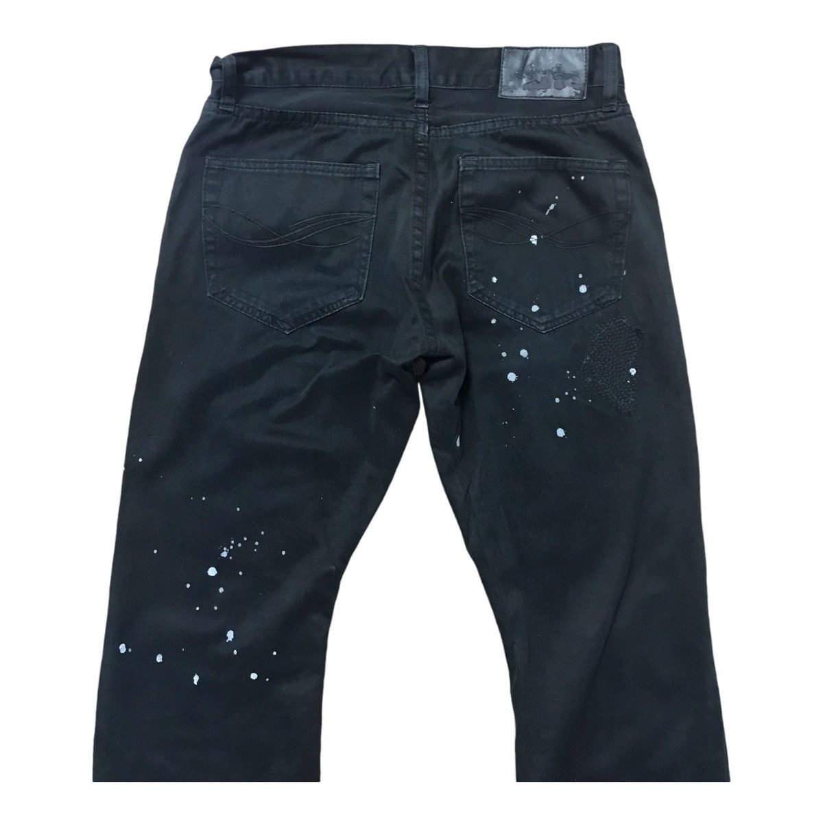 Hysteric Glamour × If Six Was Nine × Japanese Brand GavariaA Splash Paint Black Pant Size US 30 / EU 46 - 7 Thumbnail