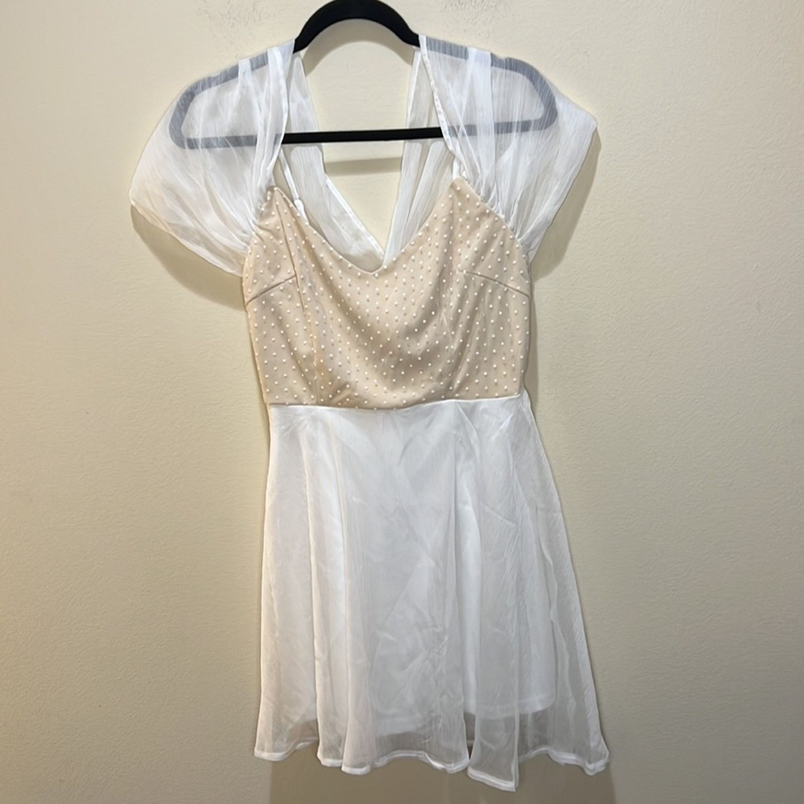 Area Area Stars Womens Dress Cali Two Tone Pindot Dress Size M Size M / US 6-8 / IT 42-44 - 3 Thumbnail