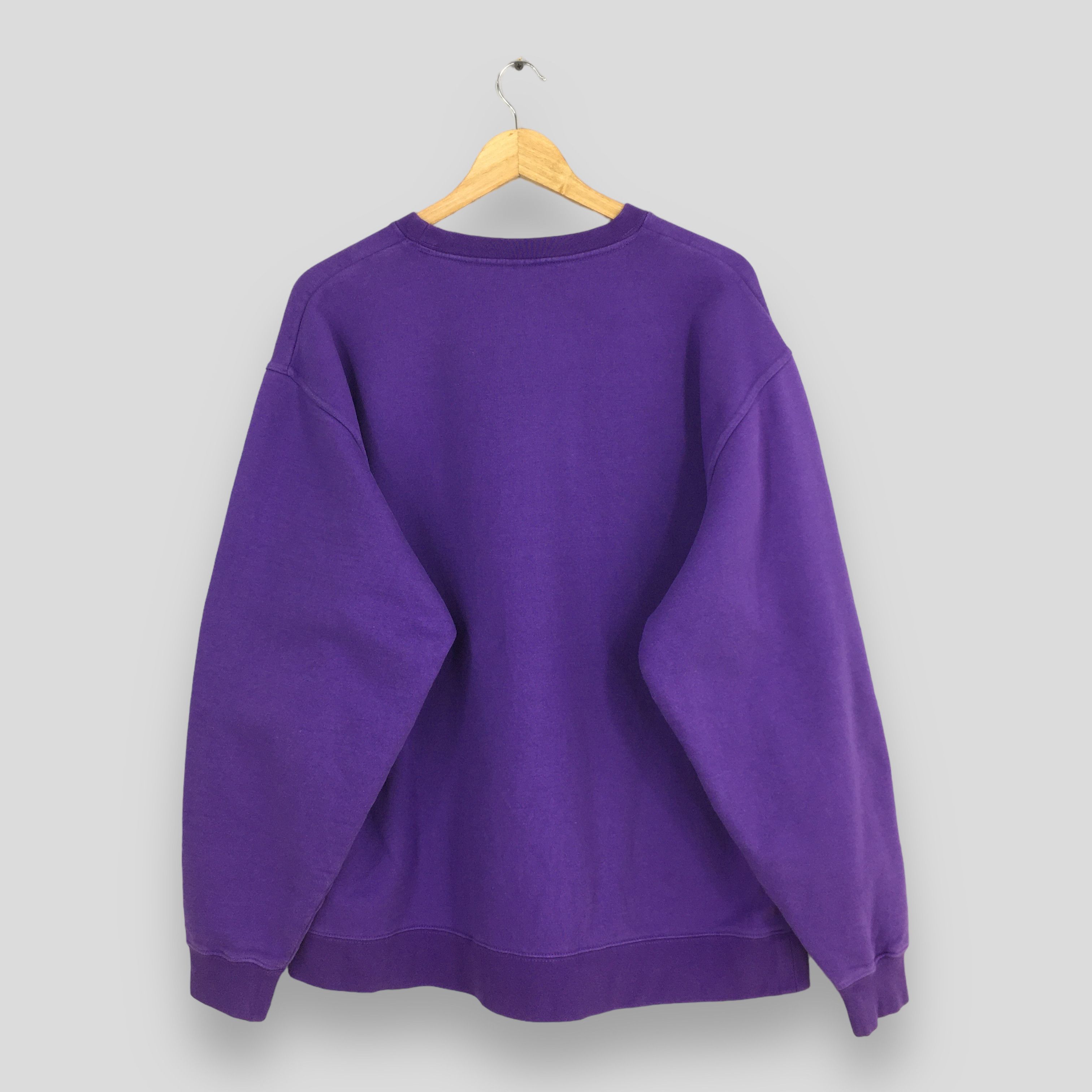 NFL × Vintage Vintage Minnesota Vikings NFL Rugby Purple Crewneck Large Size US L / EU 52-54 / 3 - 8 Thumbnail