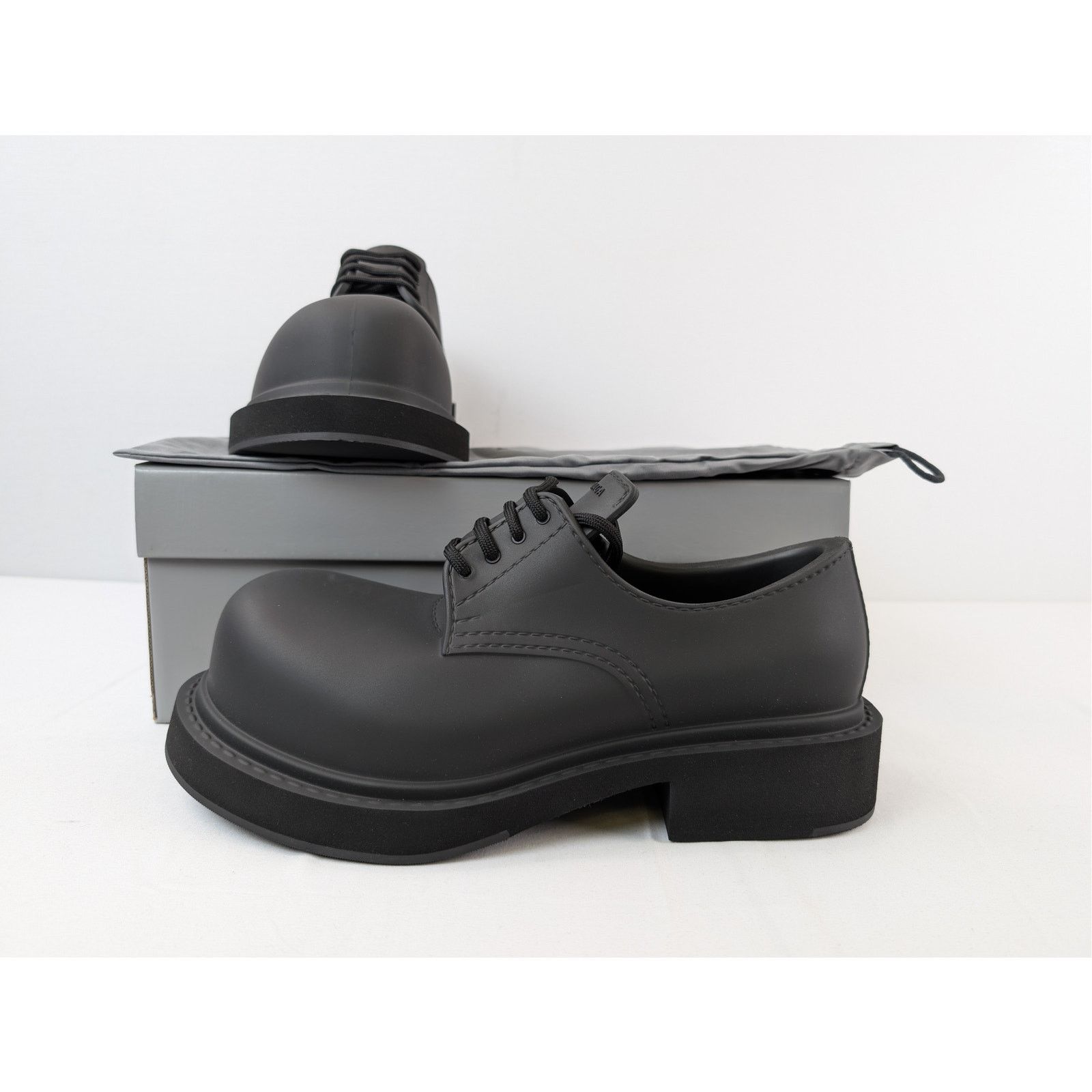 Balenciaga o1rshd1 Full eva Steroid Derby Boots in Black Size US 9 / EU 42 - 21 Thumbnail