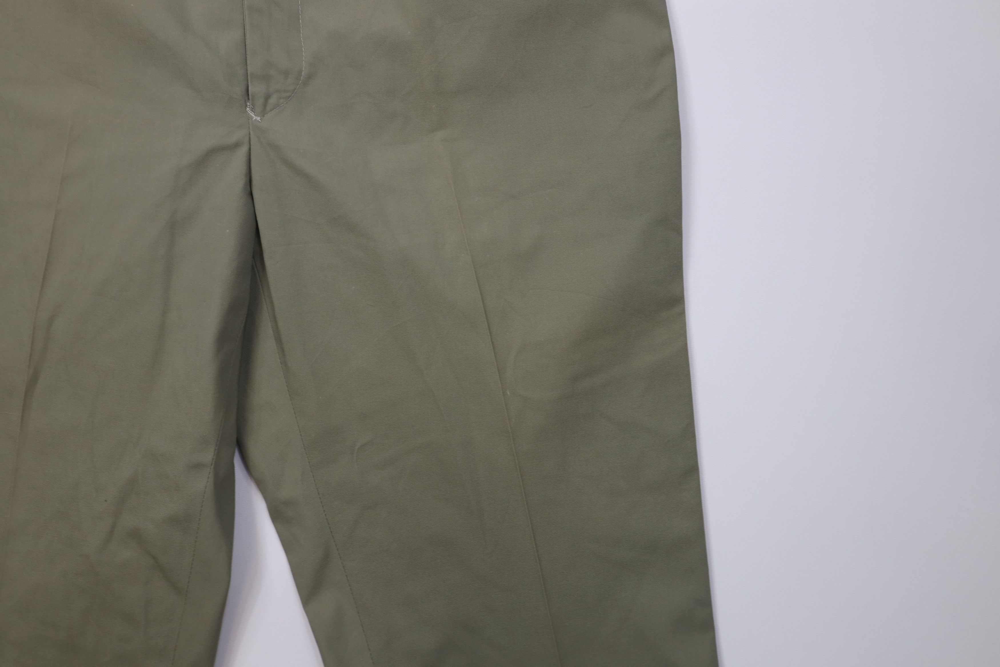 Vintage Vintage 60s 70s Streetwear Leg Chino Pants Light Green Size US 34 / EU 50 - 5 Thumbnail