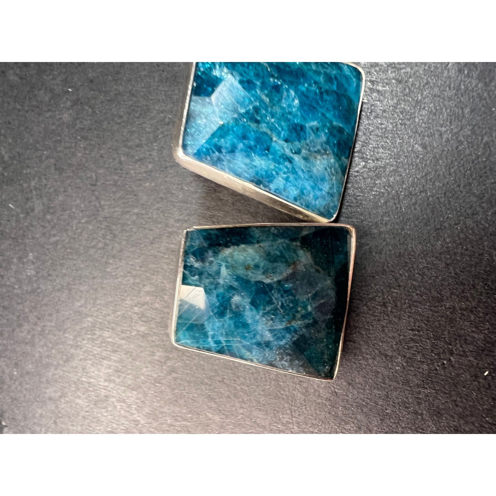 Other NEW Jay King blue apatite geometric sterling silver earrings Size ONE SIZE - 5 Thumbnail