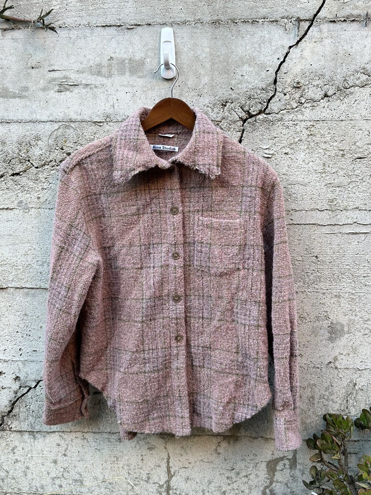Acne Studios RARE GRAIL Acne Studios textured button Shacket Size US M / EU 48-50 / 2 - 2 Thumbnail