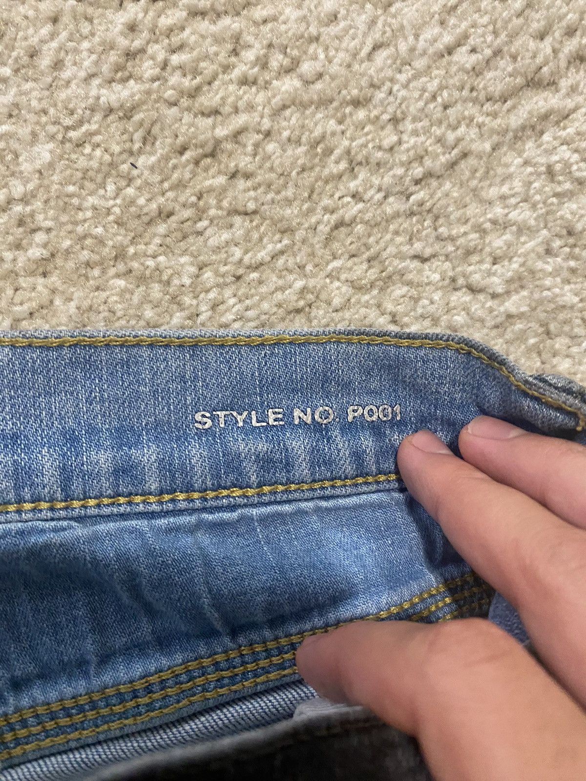 Purple Brand Grey “purple” brand denim style p001 Size ONE SIZE - 3 Thumbnail