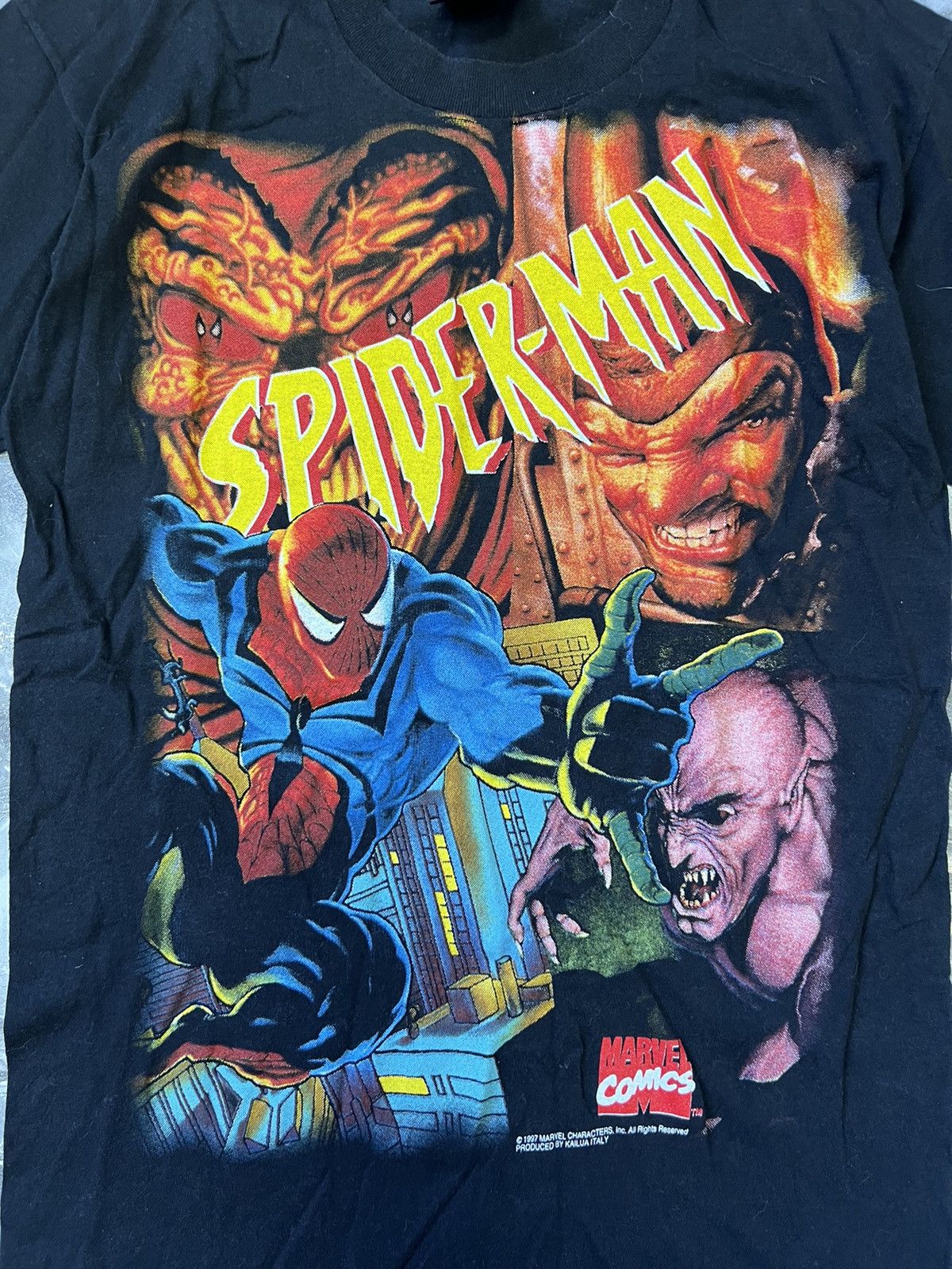 Band Tees Vintage 1997 rare Spiderman Marvel T-shirt Size US M / EU 48-50 / 2 - 4 Thumbnail