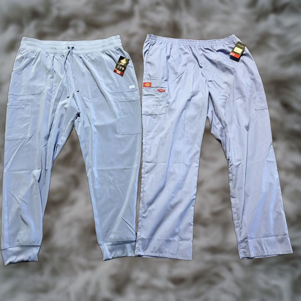Dickies Dickies Womens Solid Blue Cargo Medical Scrub Pants 2XL Lot Of 2 NEW Womens Mens? No. Size 40" / US 18 - 1 Thumbnail