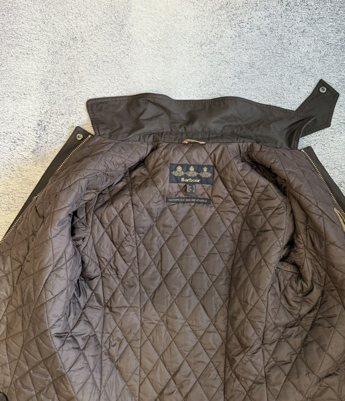 Barbour Barbour Twill Belsay Coat UK10 EU36 US6 Waterproof Jacket Size M / US 6-8 / IT 42-44 - 22 Thumbnail