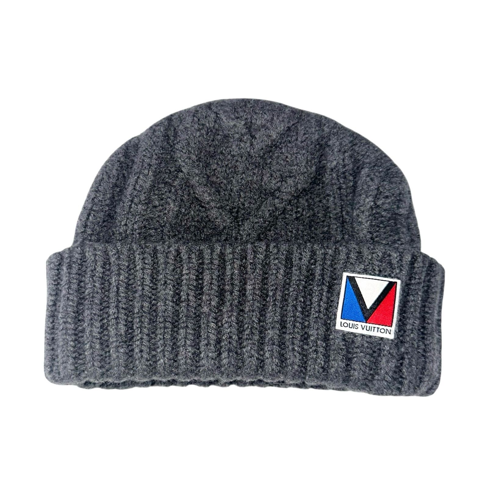 Louis Vuitton Louis Vuitton Cable Knit Kids Beanie Size ONE SIZE - 1 Thumbnail