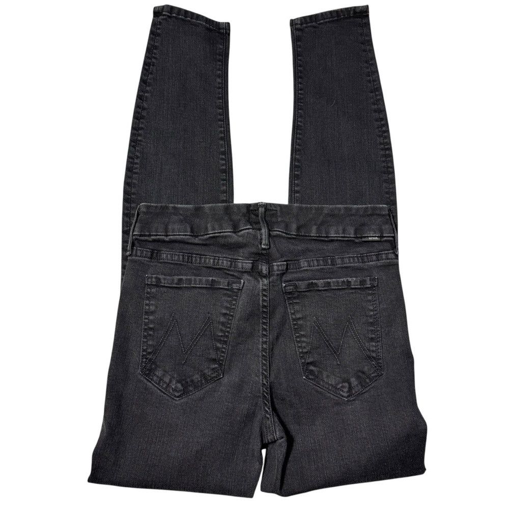 MOTHER MOTHER The Looker Skinny Black Not Guilty Jeans Size 27 Size 27" / US 4 / IT 40 - 5 Thumbnail