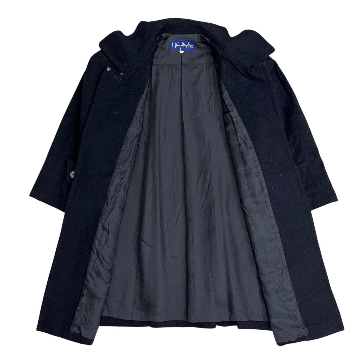 Mugler 🔥 VINTAGE THIERRY MUGLER ONE BUTTON COAT Size M / US 6-8 / IT 42-44 - 10 Thumbnail