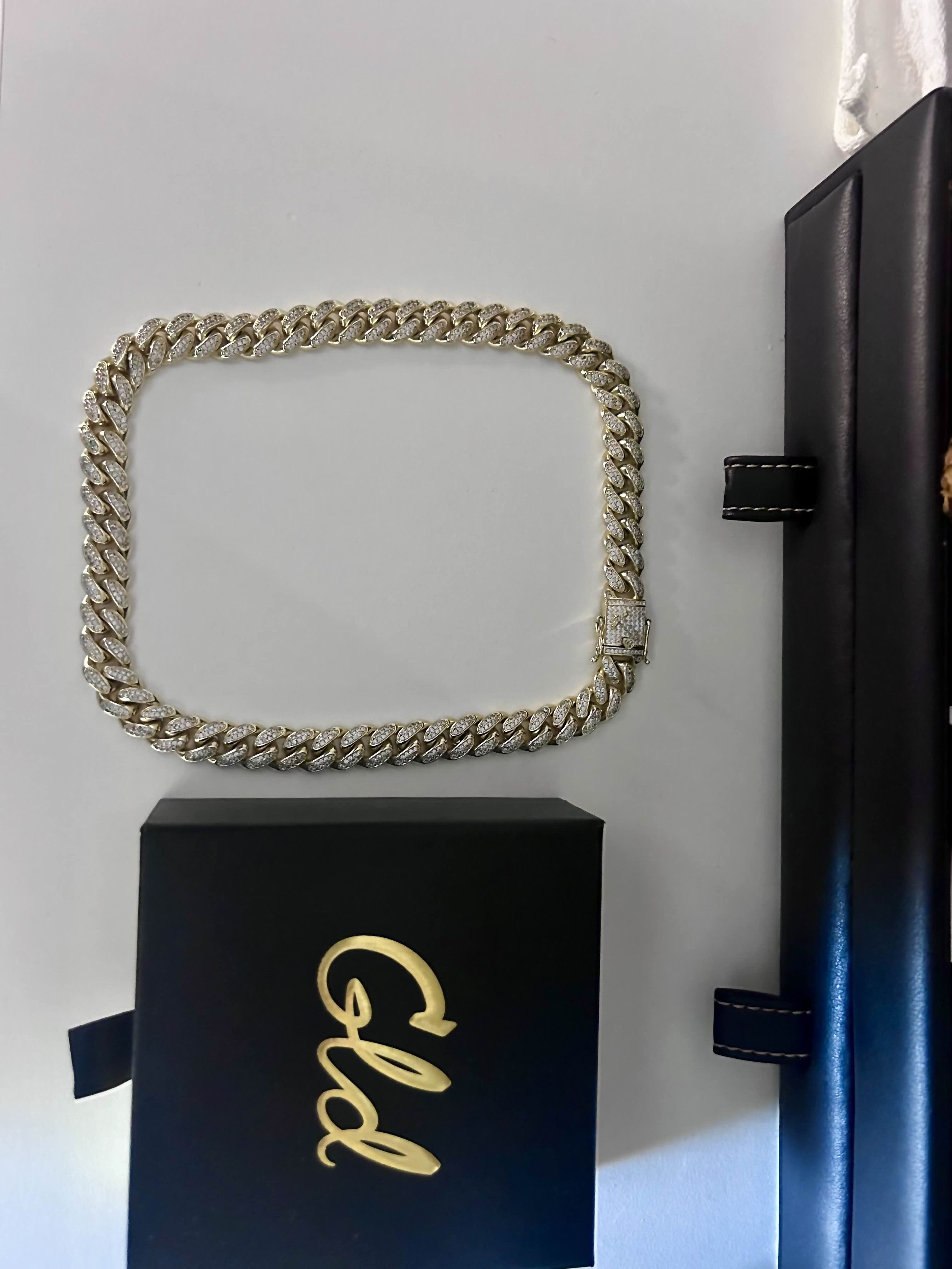 Other GLD Diamond Yellow Gold Cuban Chain (NEW!) Size ONE SIZE - 5 Thumbnail