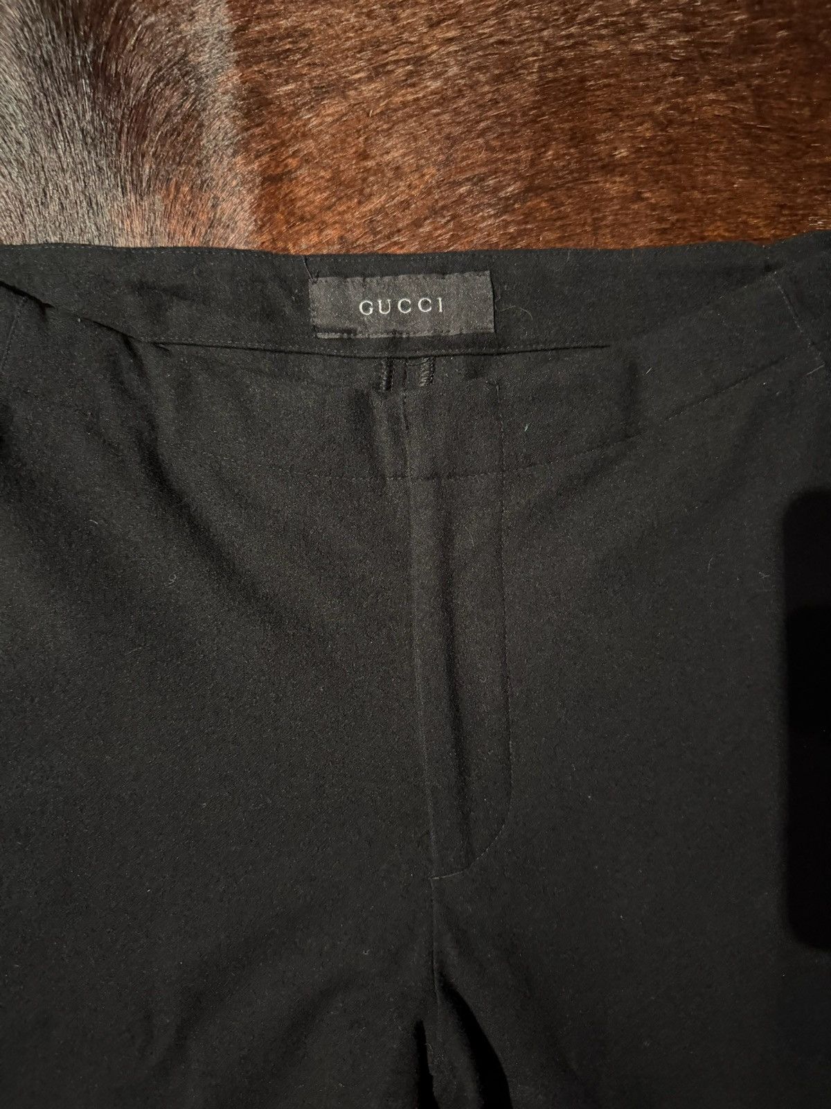 Gucci Tom ford flared wool trouser Size US 34 / EU 50 - 3 Thumbnail