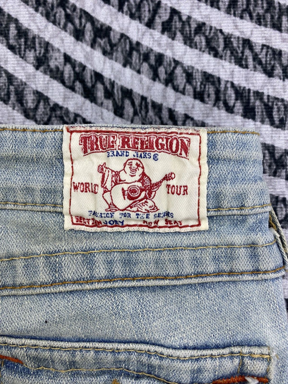 True Religion Vintage True Religion Flared Denim Jeans Size 26" / US 2 / IT 38 - 16 Thumbnail