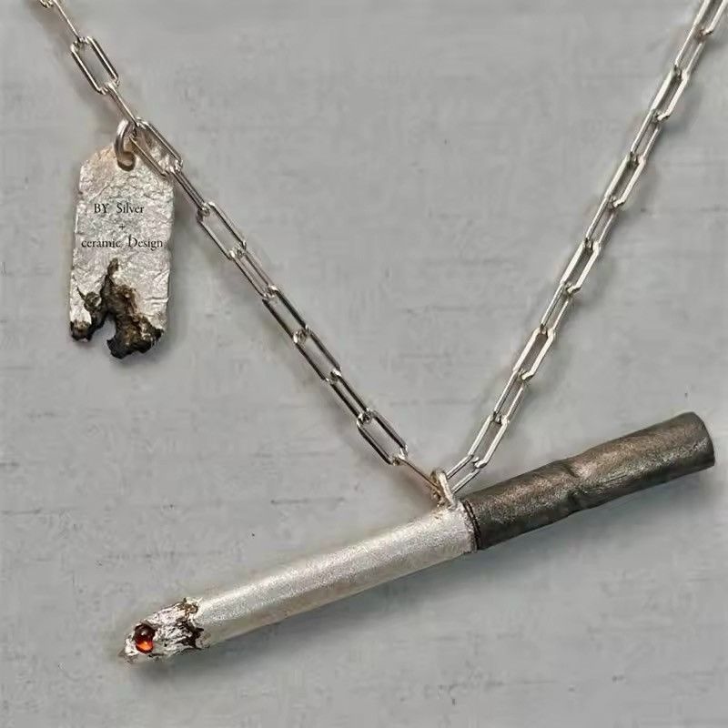 Jewelry Cool Cigarette Pendant Necklace Size ONE SIZE - 1 Thumbnail