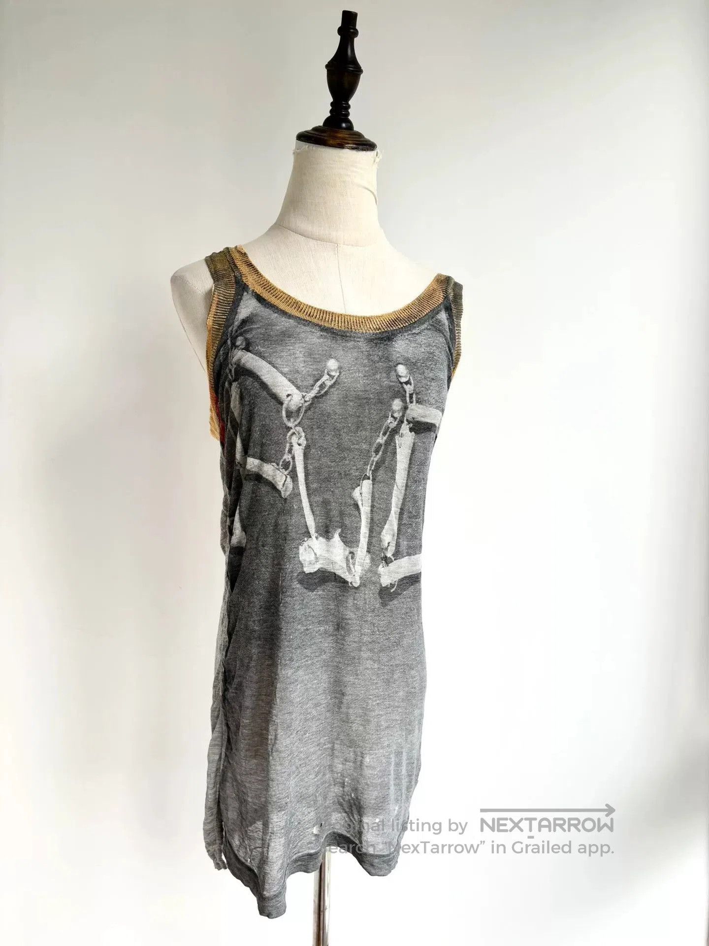Vivienne Westwood Vivienne Westwood Skeleton Chain Tank Top. Size US S / EU 44-46 / 1 - 1 Thumbnail