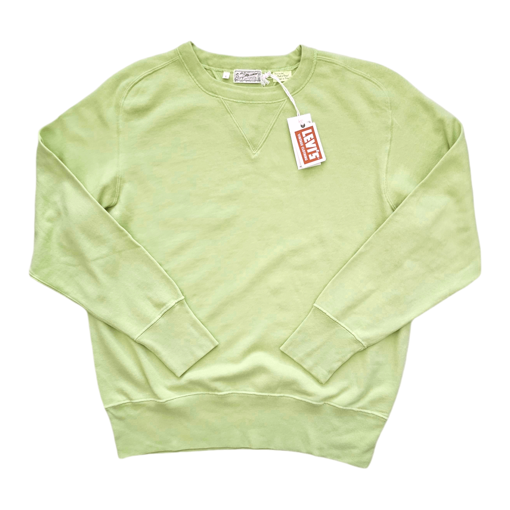 Levi's Vintage Clothing Levi's Vintage Clothing Bay Meadows Sweatshirt Green SS20 Size US L / EU 52-54 / 3 - 1 Thumbnail