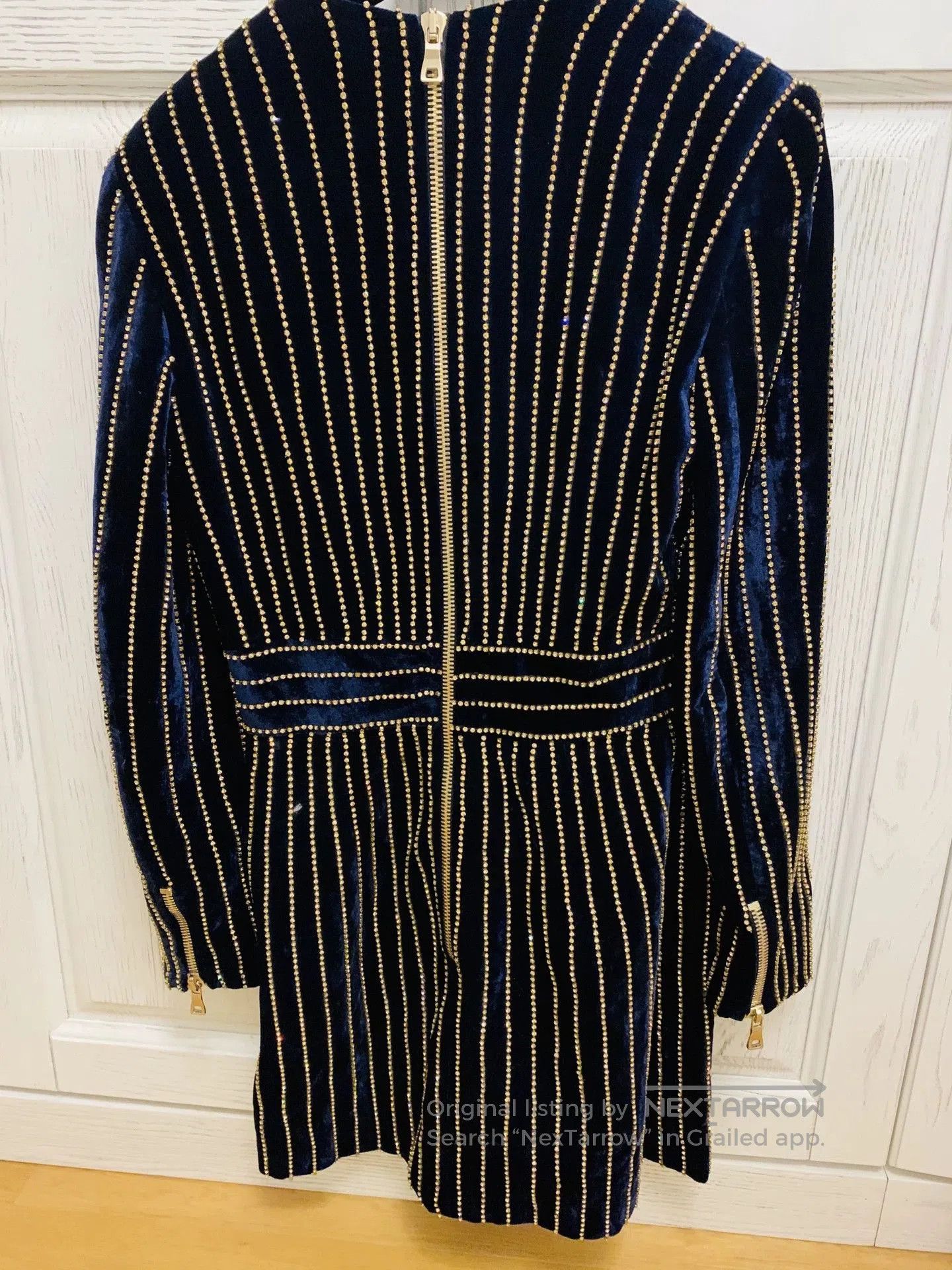 Balmain Balmain Women's Striped Dress. Size S / US 4 / IT 40 - 4 Thumbnail