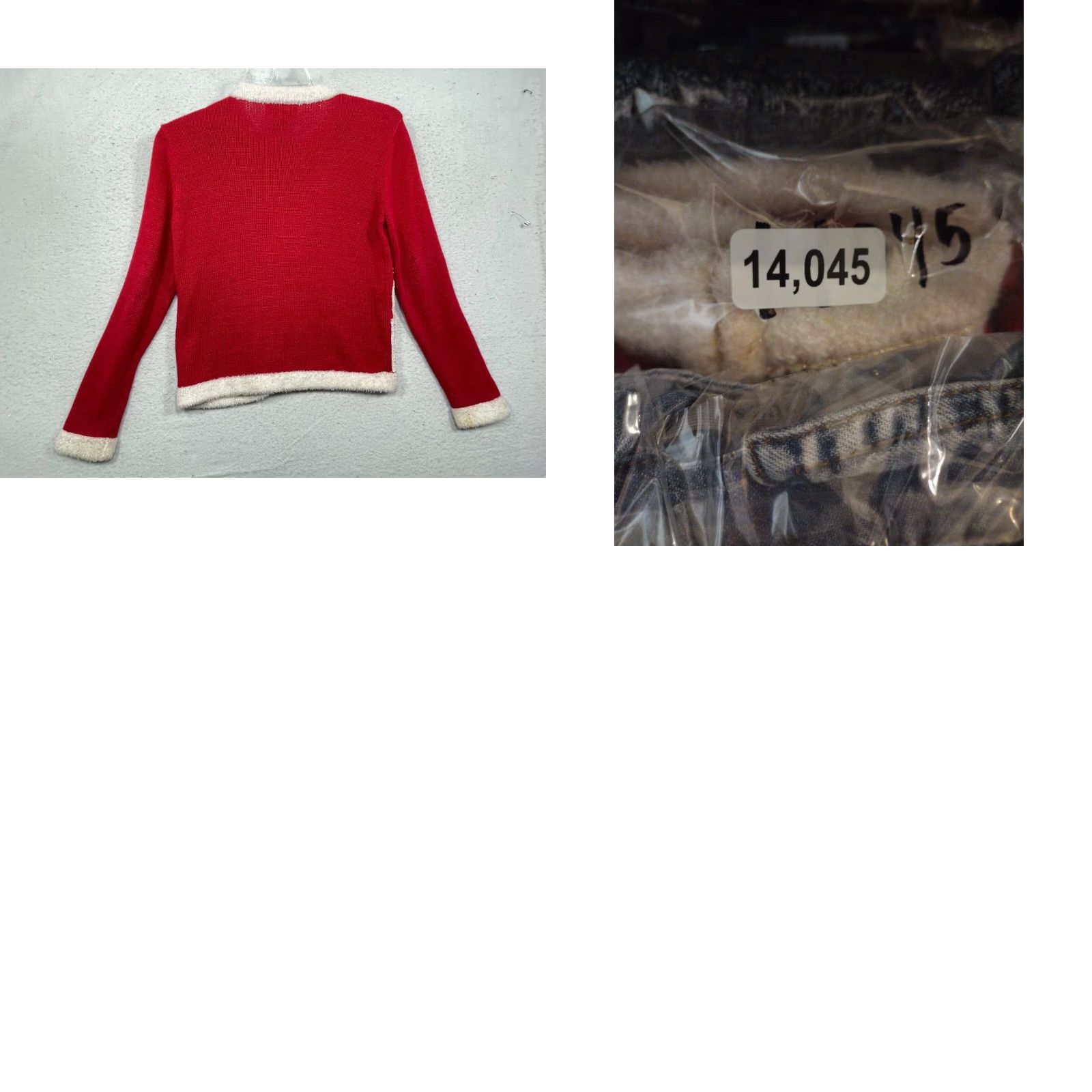 Vintage VINTAGE Heirloom Collectibles Ugly Christmas Sweater Womens 7 Santa Red Ramie and cotton Long Sleeve Christmas Knit Sweater Womens 7 Santa Size M / US 6-8 / IT 42-44 - 9 Thumbnail
