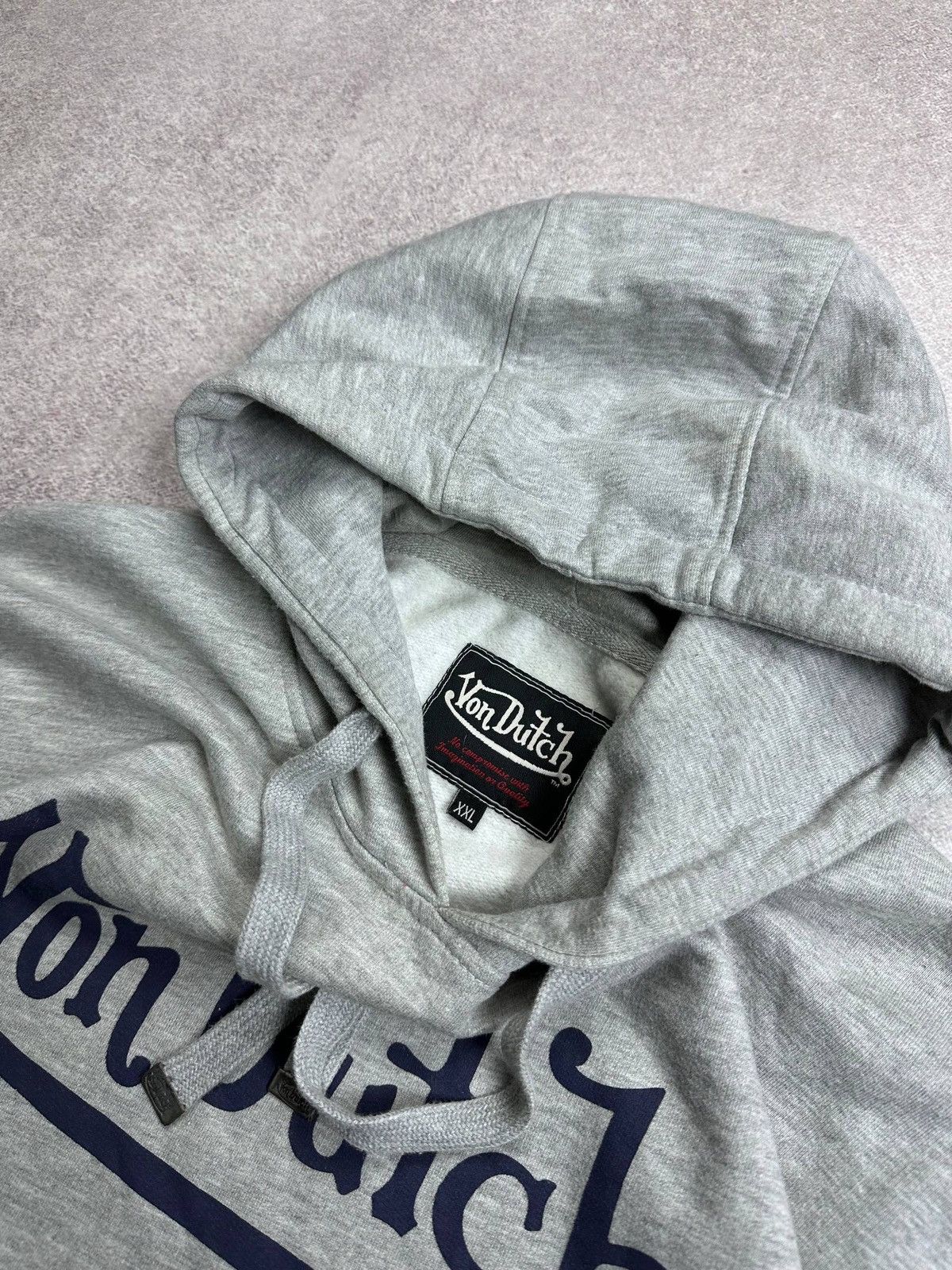 Von Dutch Vintage Von Dutch Big Logo Boxy Hoodie Y2K XXl Size US XXL / EU 58 / 5 - 5 Thumbnail
