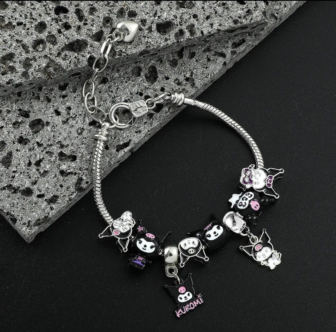 Vintage Bracelet with Cute Anime Cartoon Design Size ONE SIZE - 8 Thumbnail