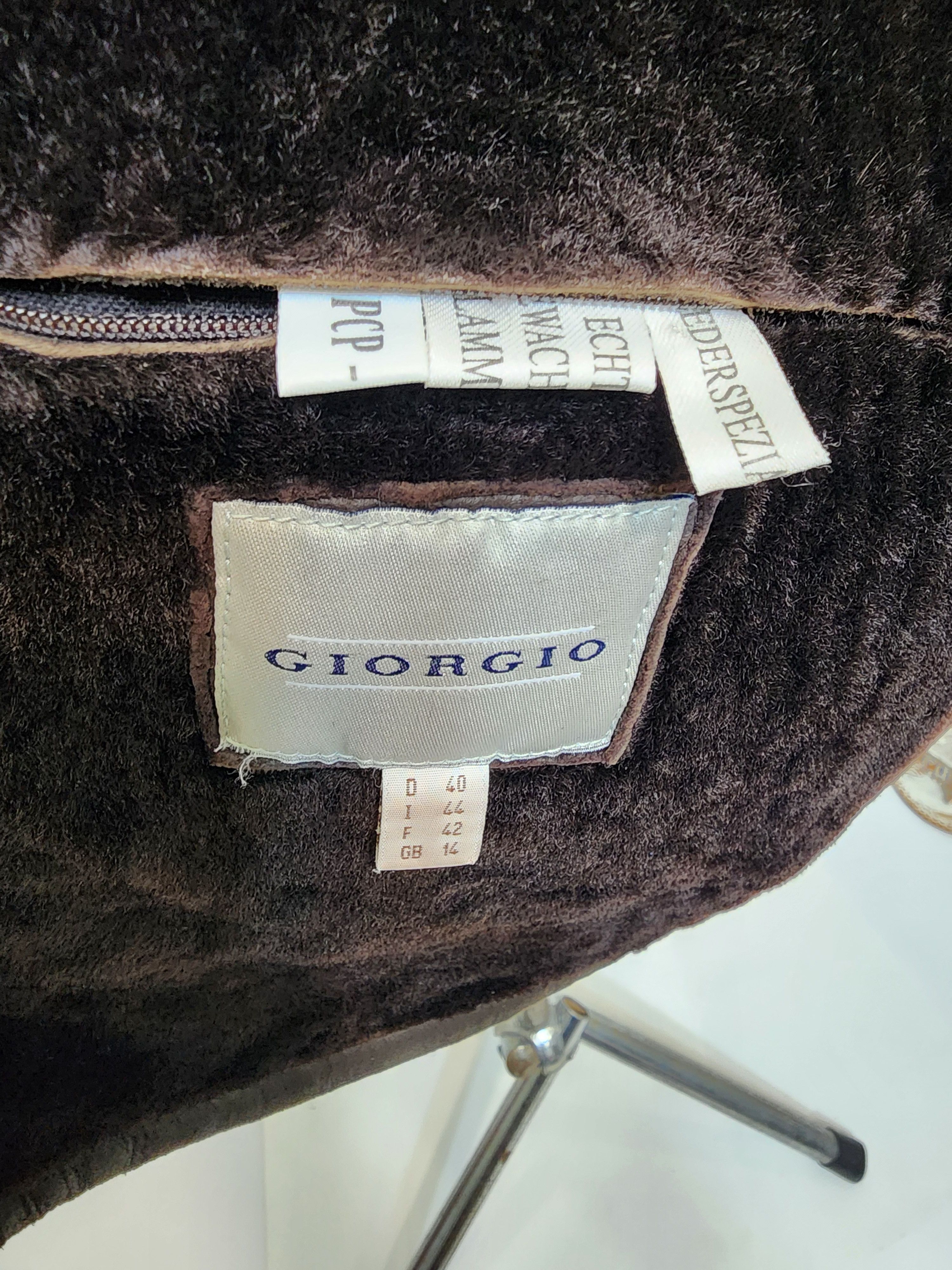 Furla Women's Brown Sheepskin Coat: Genuine Fur Size XXL / US 16-18 / IT 52-54 - 10 Thumbnail