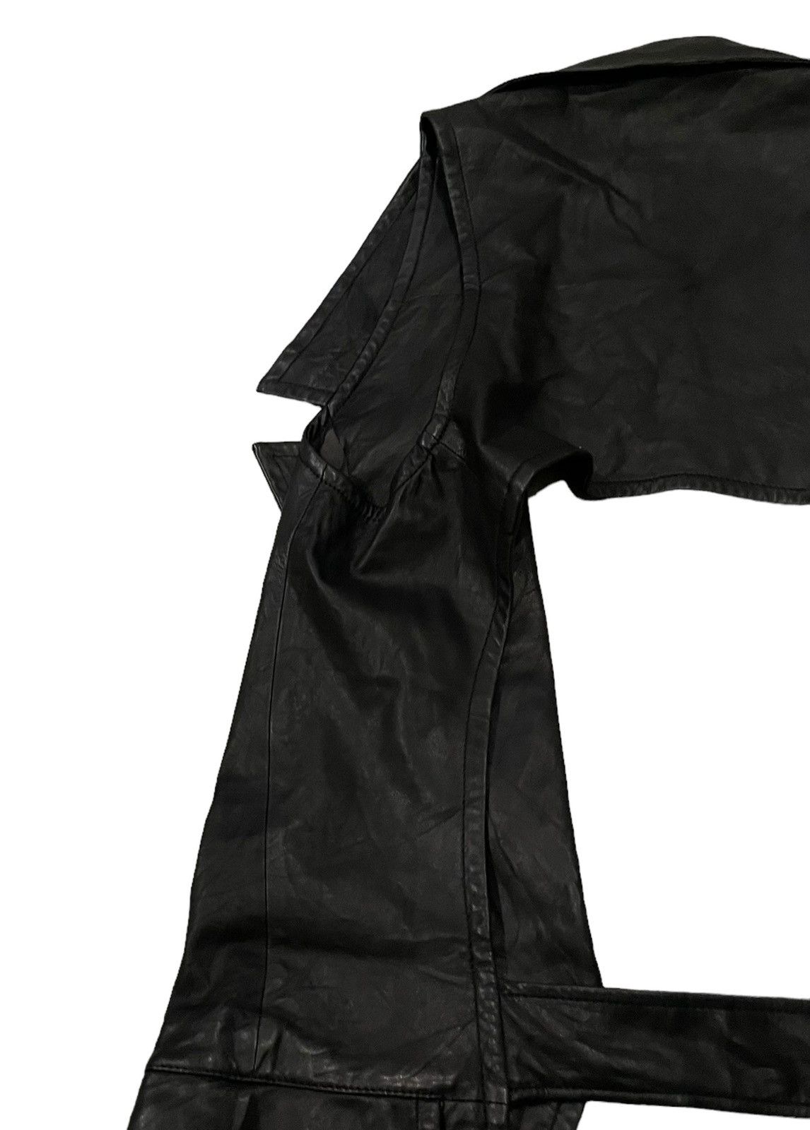 Limi Feu Limi Feu Yohji Yamamoto Punk Belted Leather Jacket Size S / US 4 / IT 40 - 12 Thumbnail