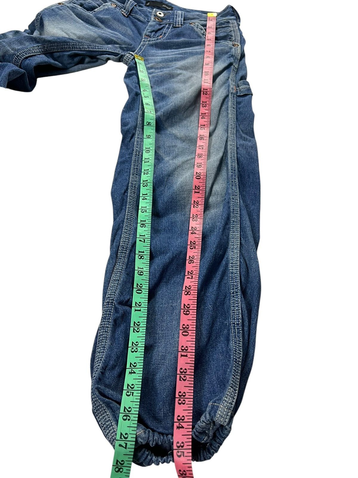 If Six Was Nine × Johnbull × KOJIMA GENES Vintage John Bull Worker Denim Pants Very Rare Size 28" / US 6 / IT 42 - 19 Thumbnail