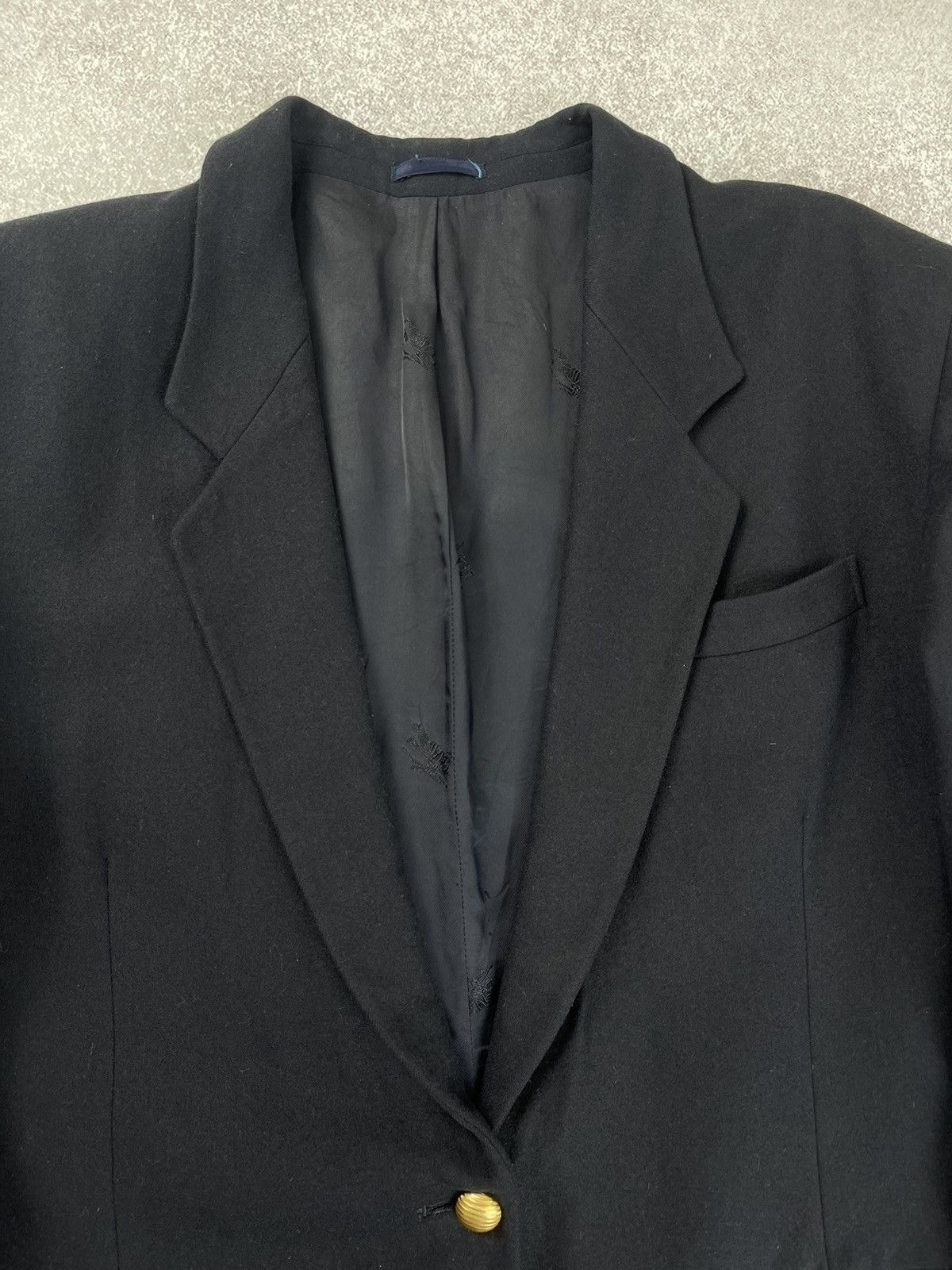 Burberry Vintage Burberry Wool Blazer Jacket Women’s Size UK 14 Size L / US 10 / IT 46 - 6 Thumbnail