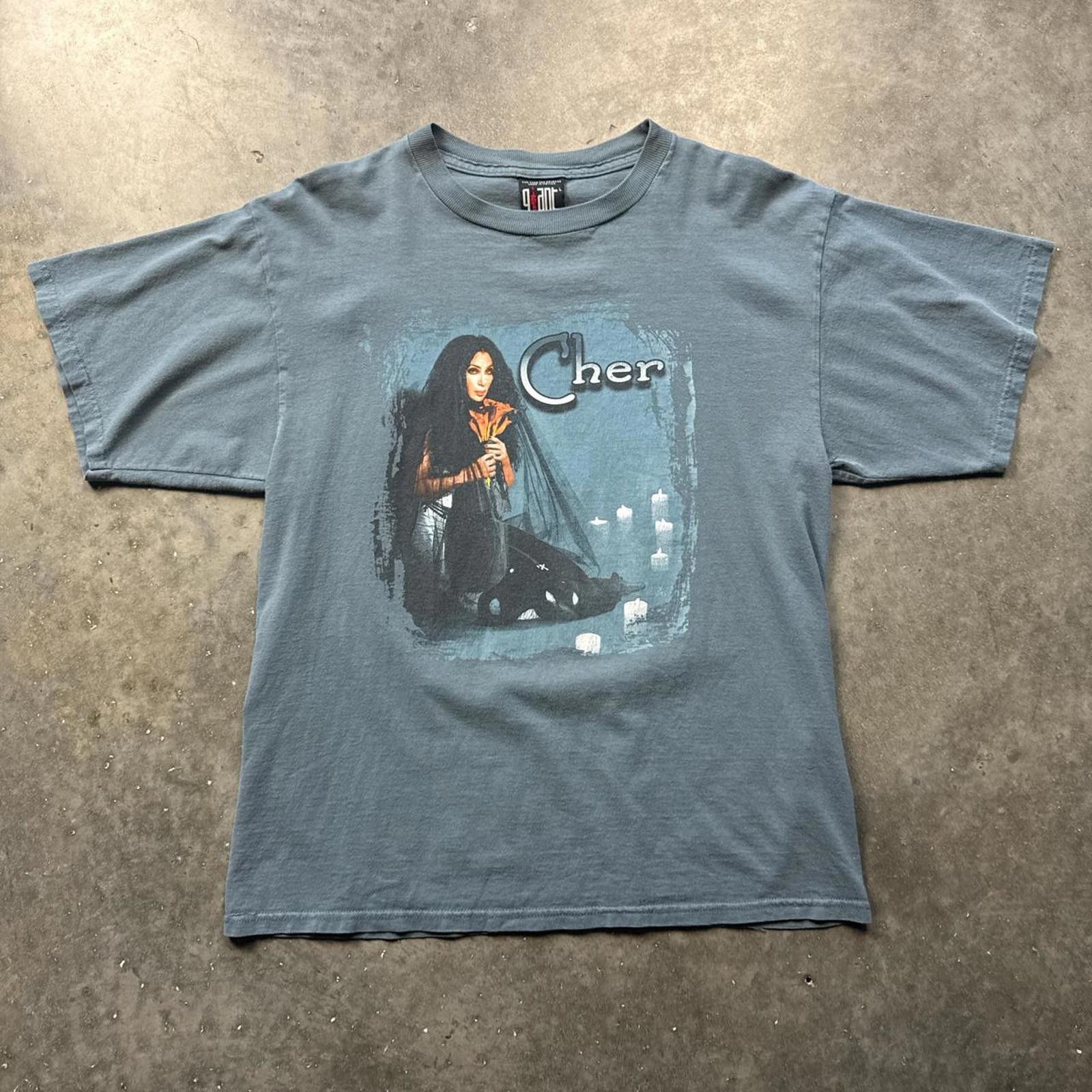 Tultex Cher "Do You Believe" 90’s Tour Vintage T-Shirt Giant Tultex Size US L / EU 52-54 / 3 - 1 Thumbnail