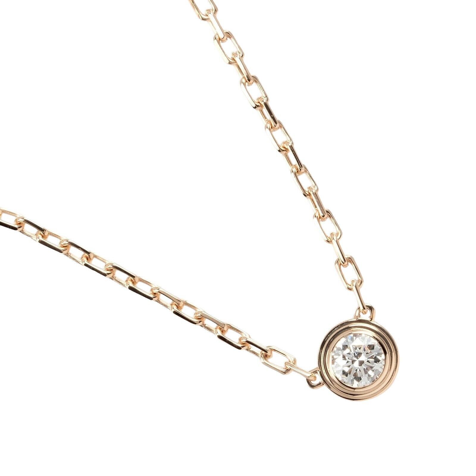 Cartier CARTIER D'Amour Diamant Léger Necklace Small Size ONE SIZE - 10 Thumbnail