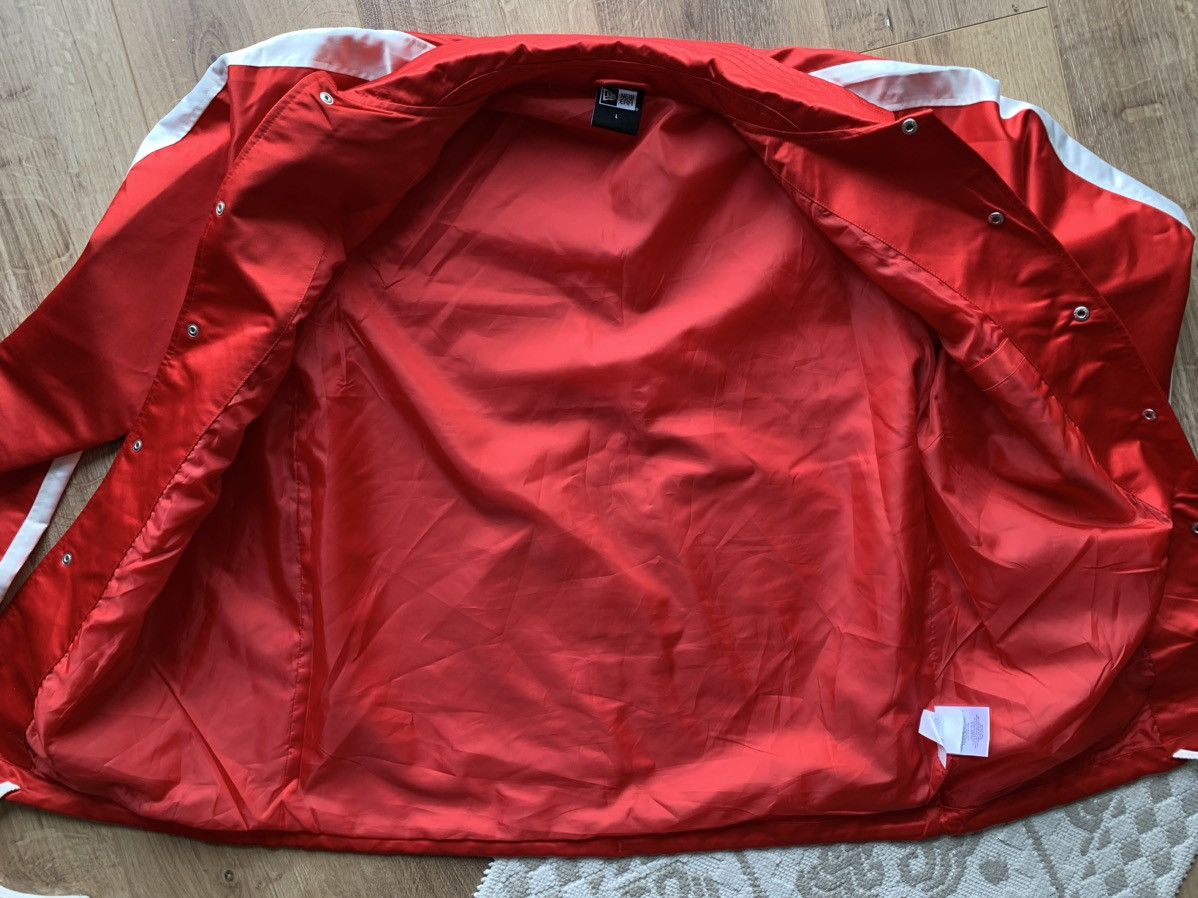NBA New Era NBA Chicago Bulls Wordmark coaches jacket Size US L / EU 52-54 / 3 - 9 Thumbnail
