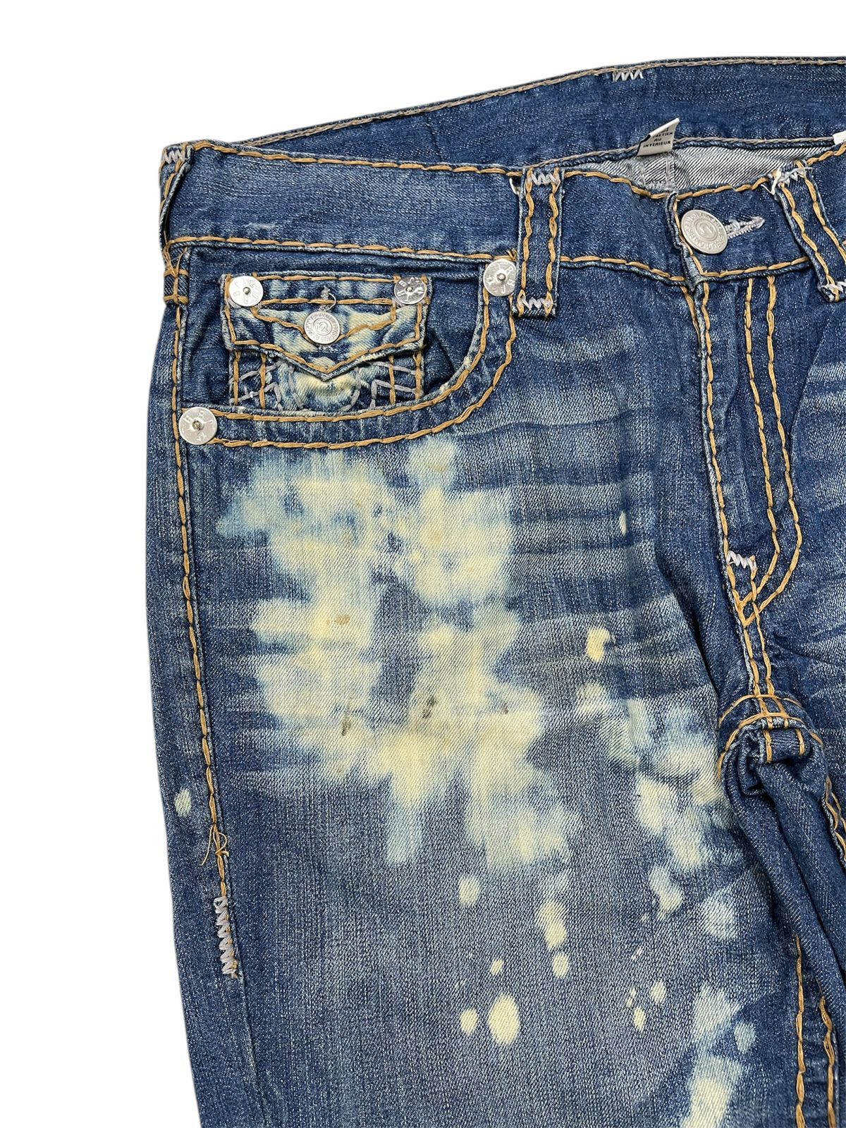 True Religion True Religion Section Straight Acid Flared Jeans Size US 36 / EU 52 - 7 Thumbnail