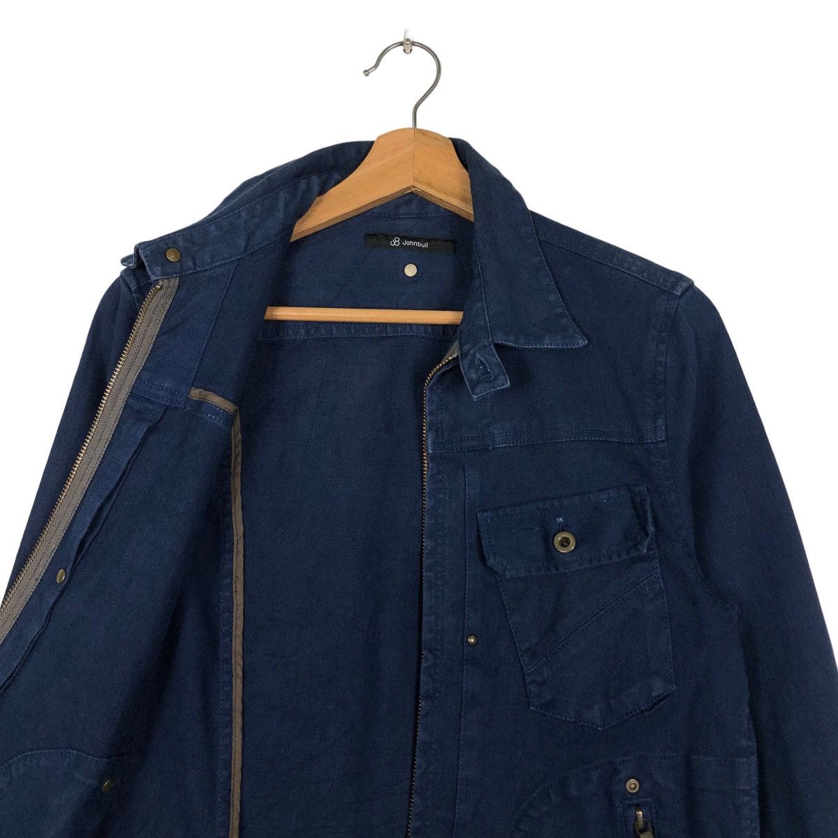 Issey Miyake 🔥Vintage Cropped Biker Jacket Johnbull Japan Made Size US M / EU 48-50 / 2 - 12 Thumbnail