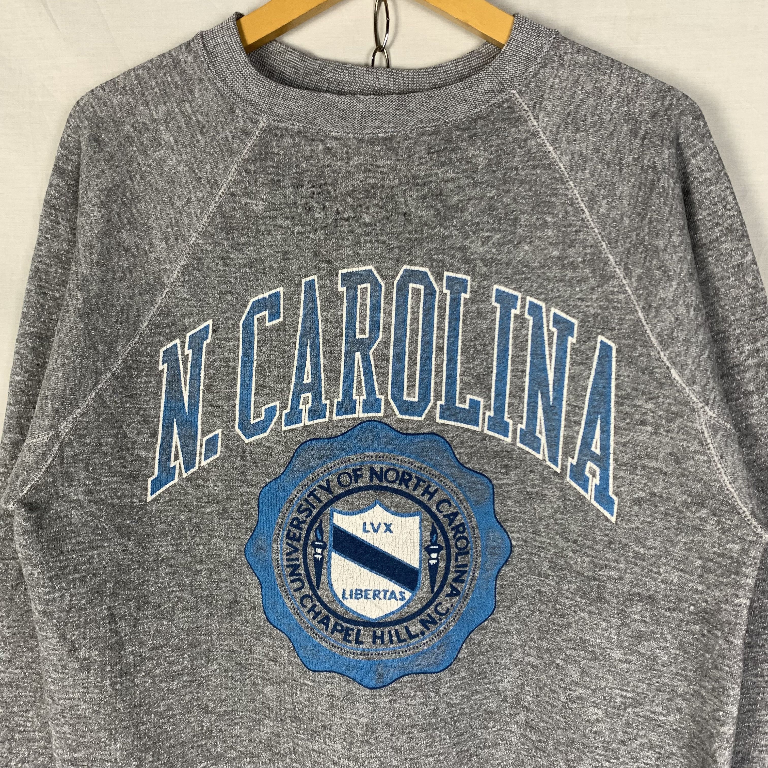 Vintage Vintage University Of North Carolina Sweatshirt Crewneck Size US S / EU 44-46 / 1 - 2 Thumbnail