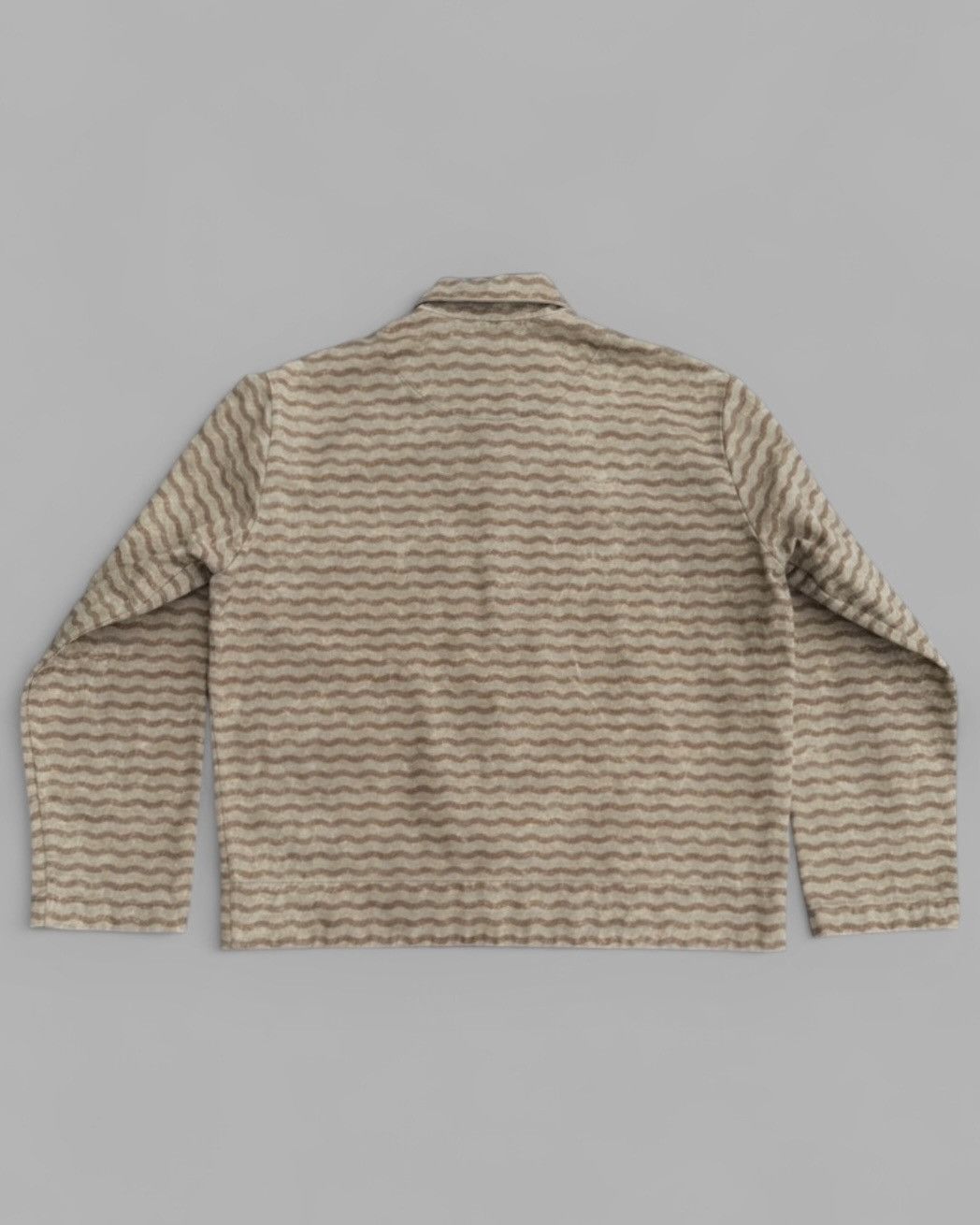 Acne Studios SS2022 Acne Studios Wave Print Denim Work Jacket Size US L / EU 52-54 / 3 - 2 Thumbnail