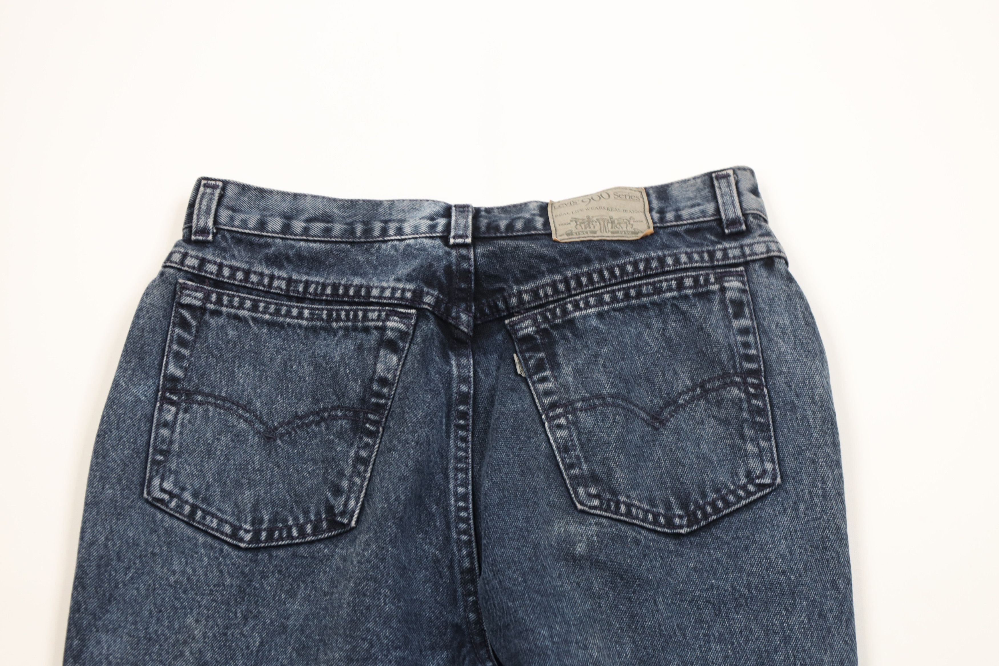 Levi's Vintage 80s 90s Levis Wash Relaxed Tapered Leg Jeans USA Size 38" / US 16 / IT 52 - 11 Thumbnail
