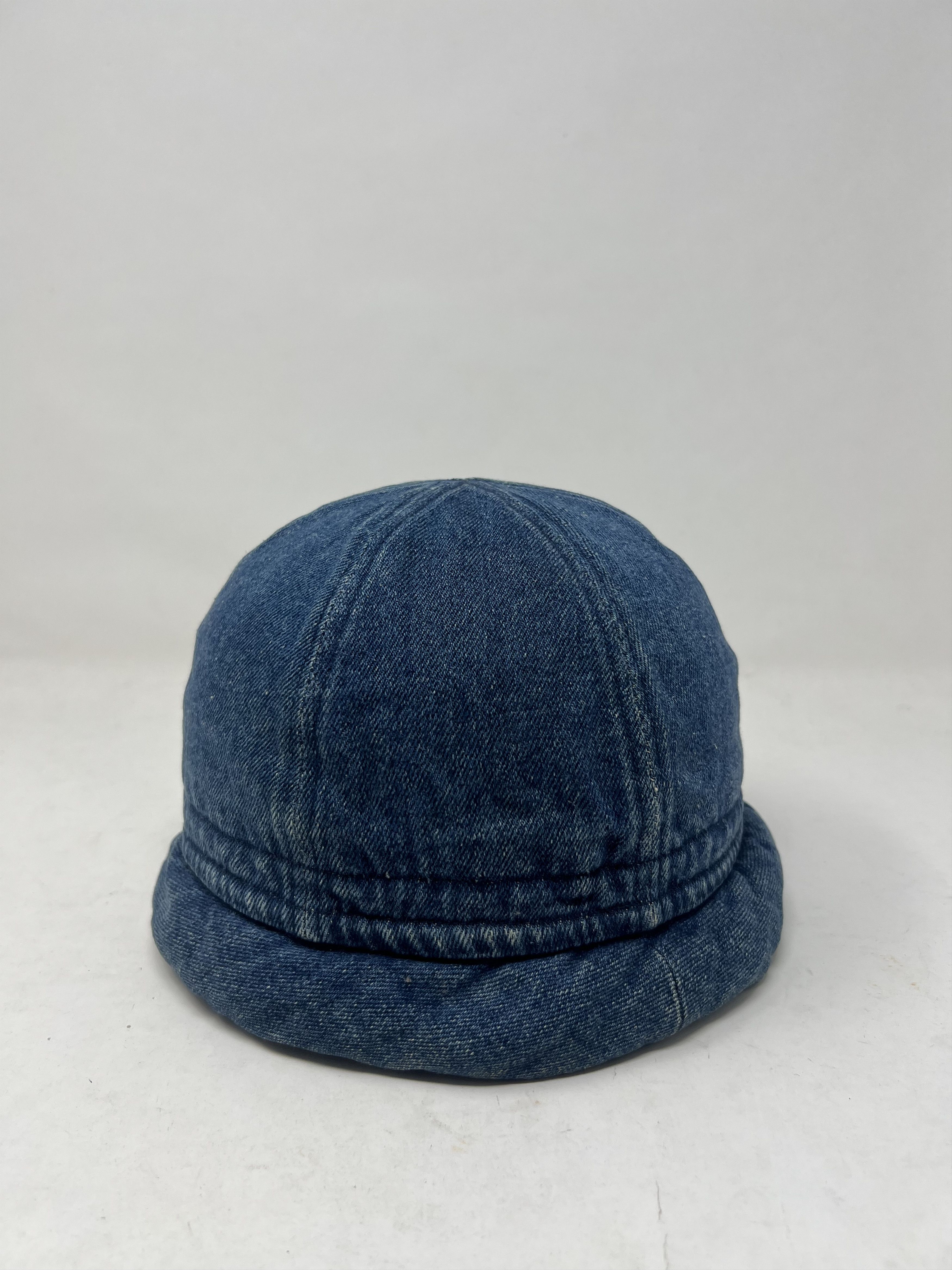 Vintage Denim Light Acid Wash Hat Size ONE SIZE - 5 Thumbnail