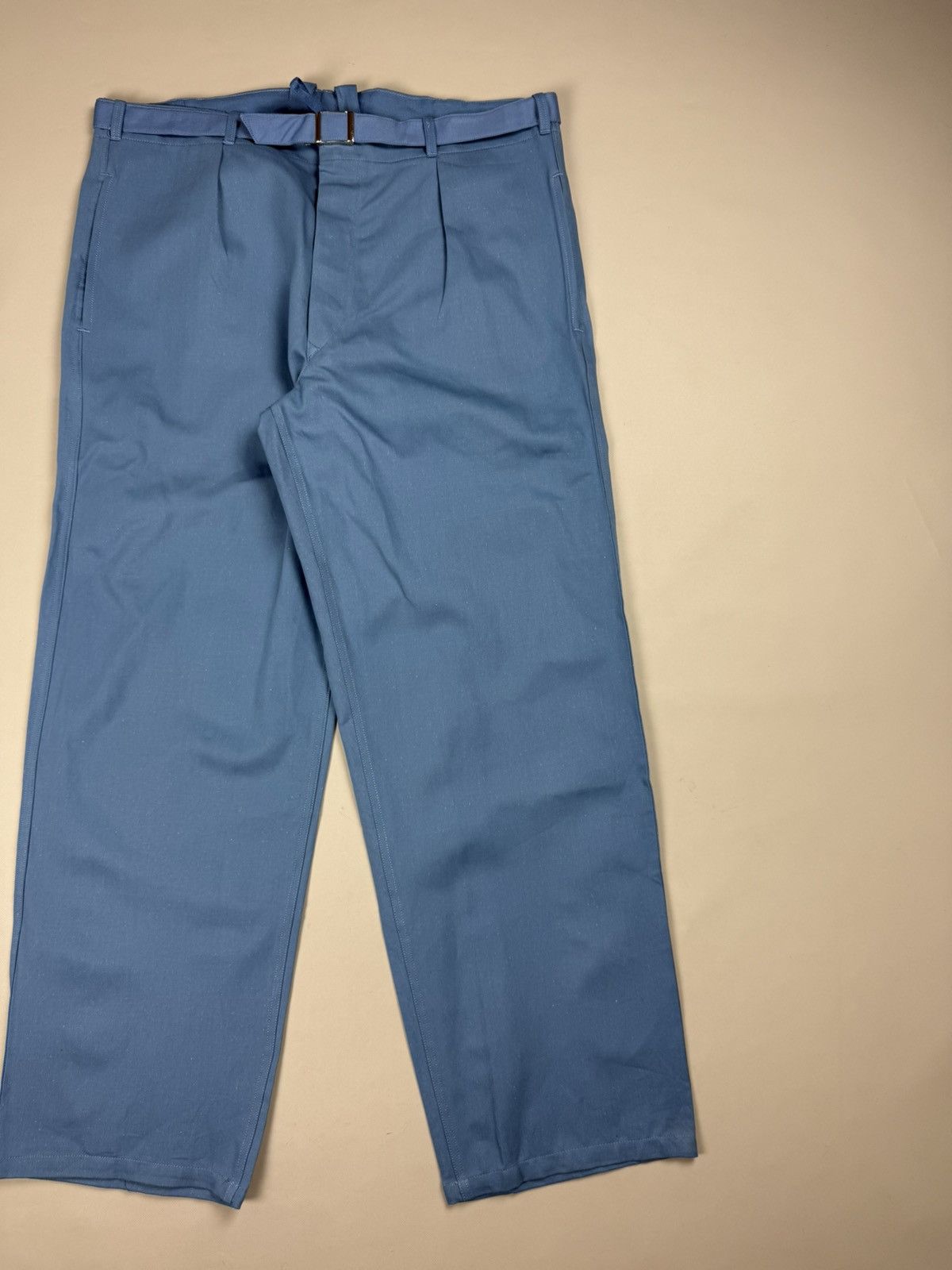 Le Laboureur Vintage German Air Force Military Fatigue Pants Trousers Size US 39 - 3 Thumbnail