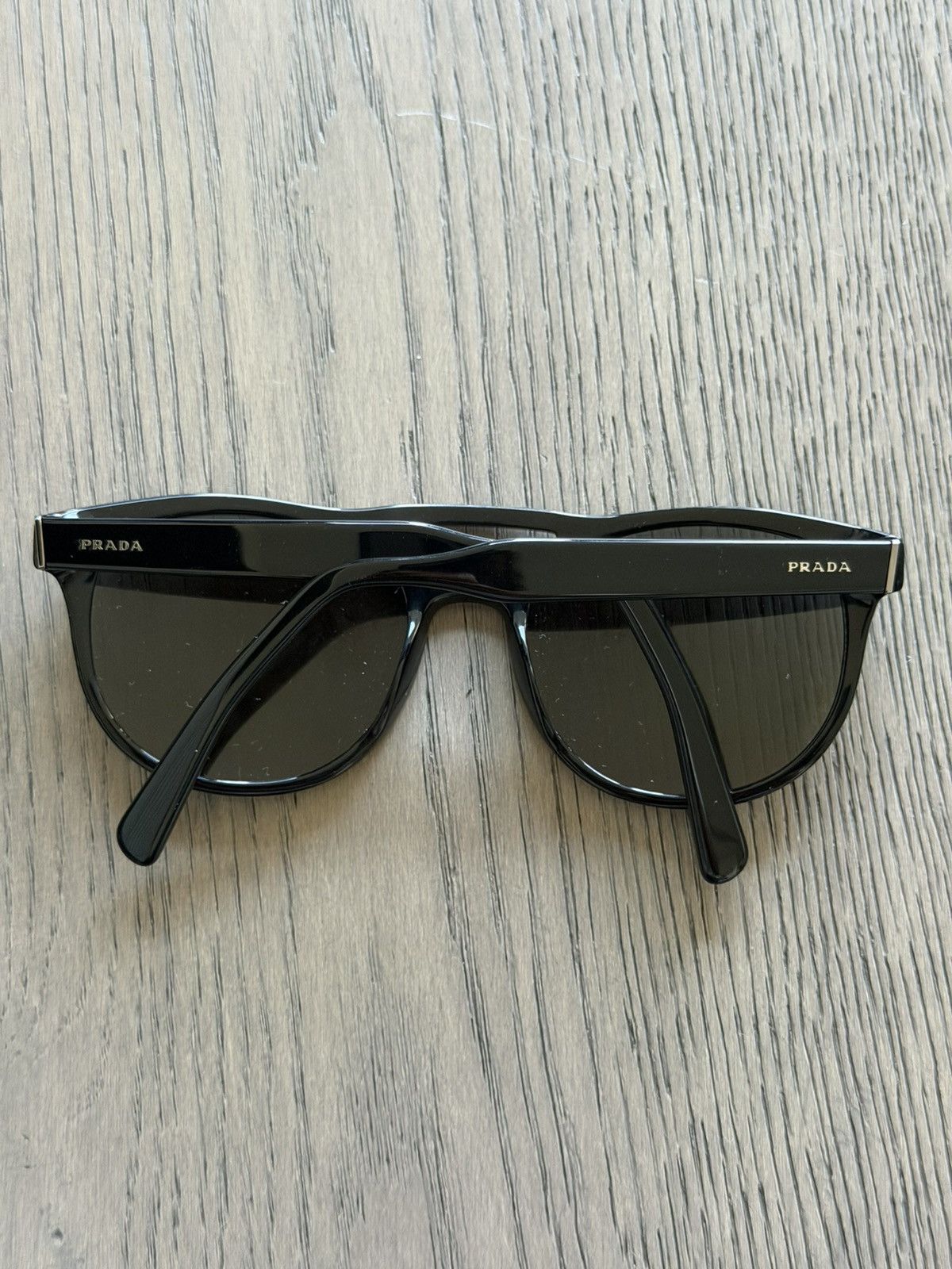 Prada Prada Black Sun Glasses Size ONE SIZE - 2 Thumbnail