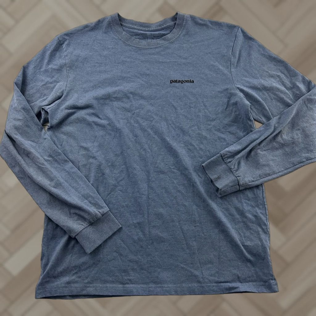 Patagonia Patagonia T-shirt Regular Fit Long Sleeve Men Small Blue Fitz Roy Bison Shirt Mens Blue Patagonia Regular Fit Long Sleeve T-Shirt Fitz Roy Bison Size US S / EU 44-46 / 1 - 1 Thumbnail